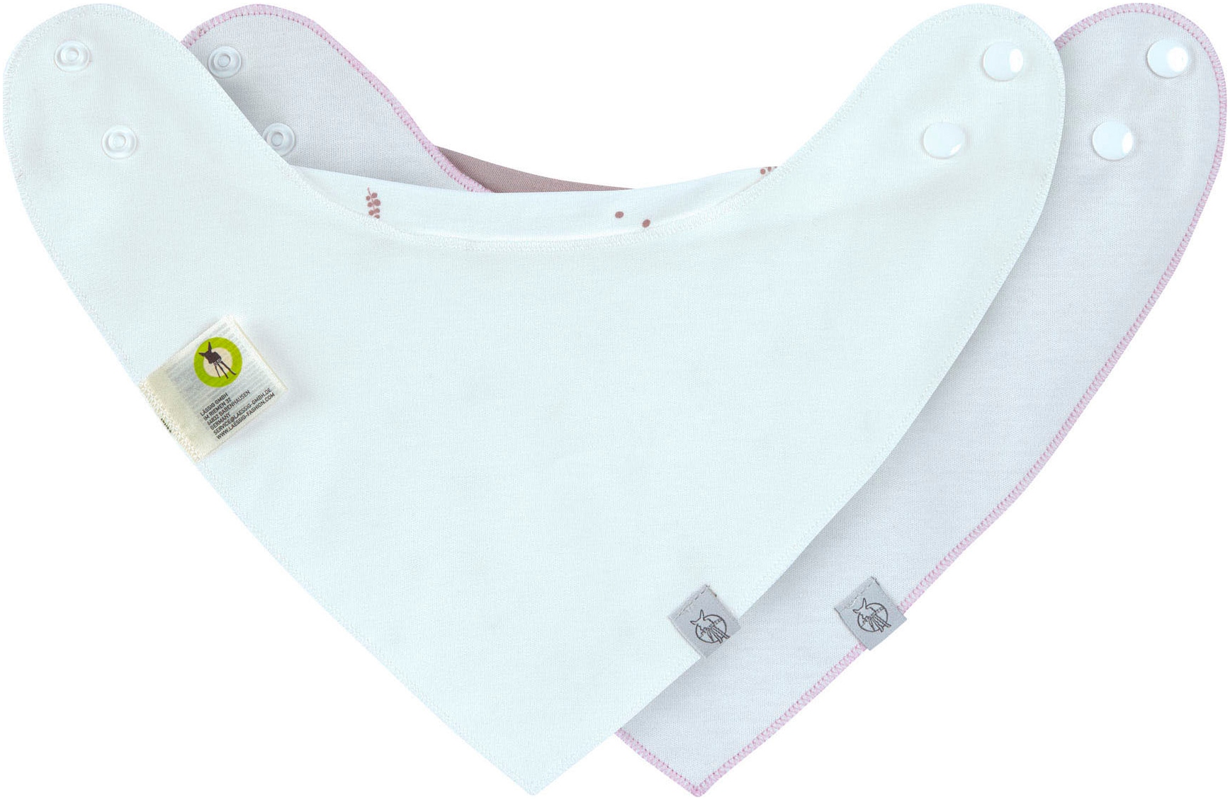 LÄSSIG Dreieckstuch »Bandana, Berries« 2 Stk. für Babys; wasserdicht