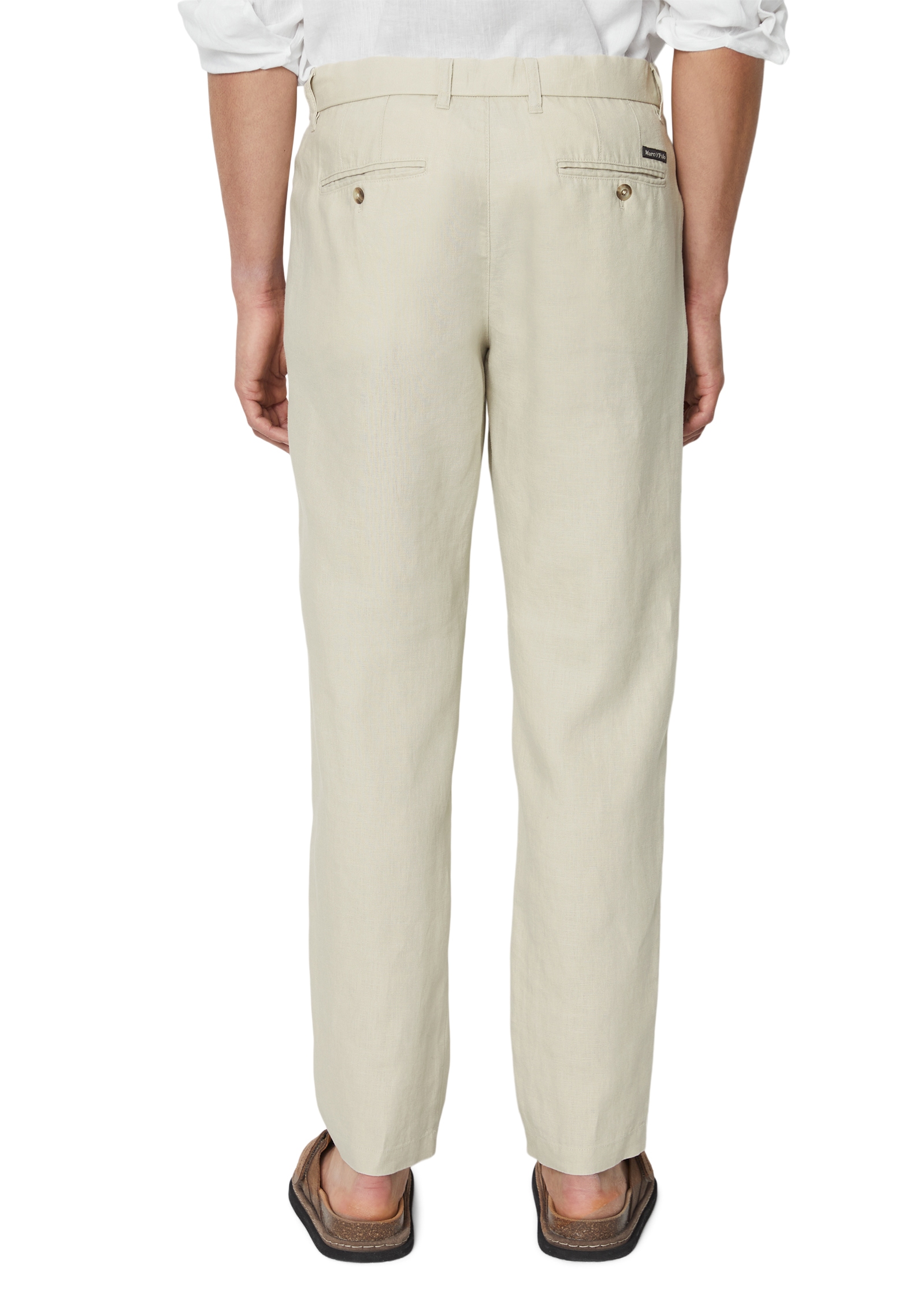 Marc O'Polo Leinenhose »Osby jogger pleats«