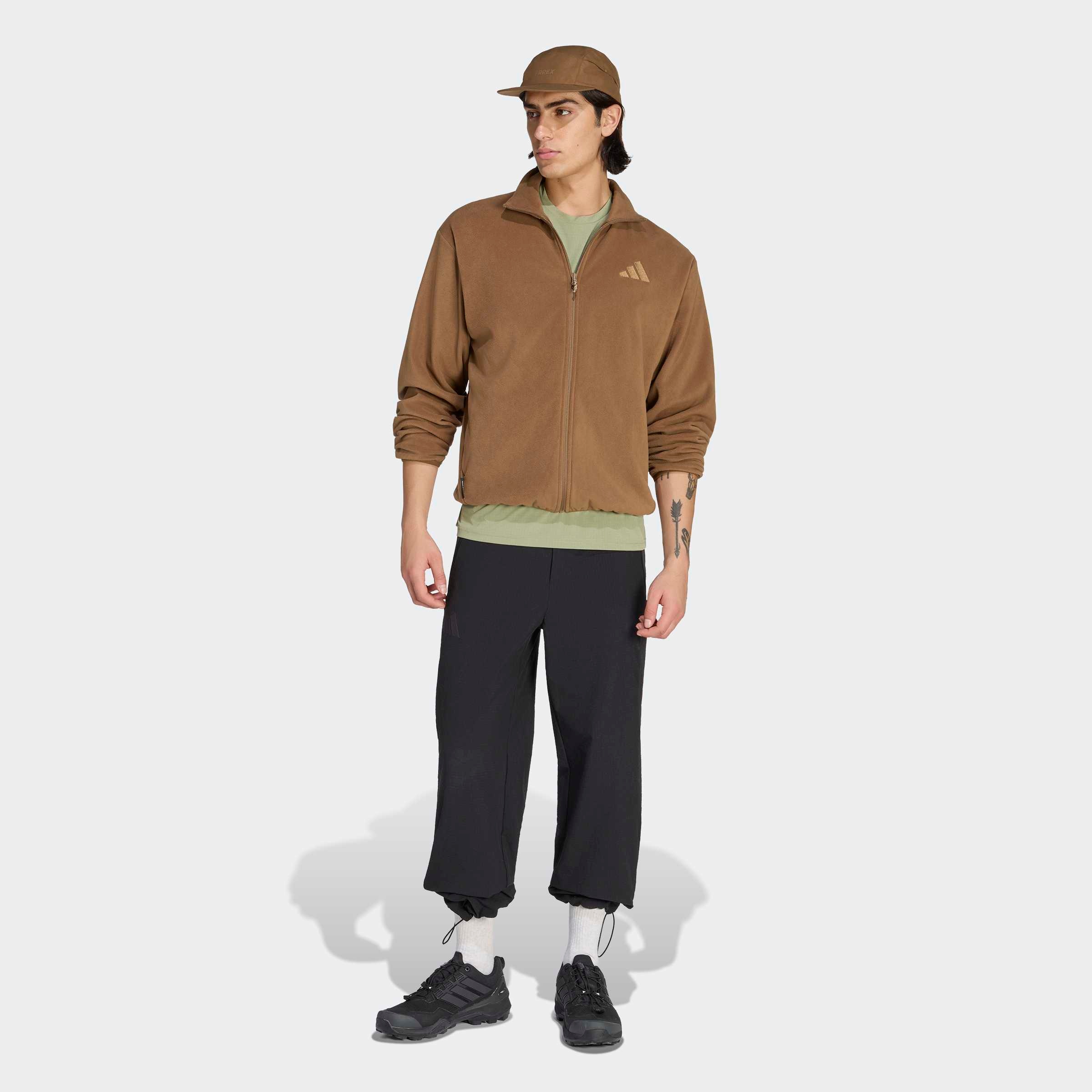 adidas TERREX Rollkragenshirt »MULTI CLIMAWARM FULL ZIP FLEECE T«