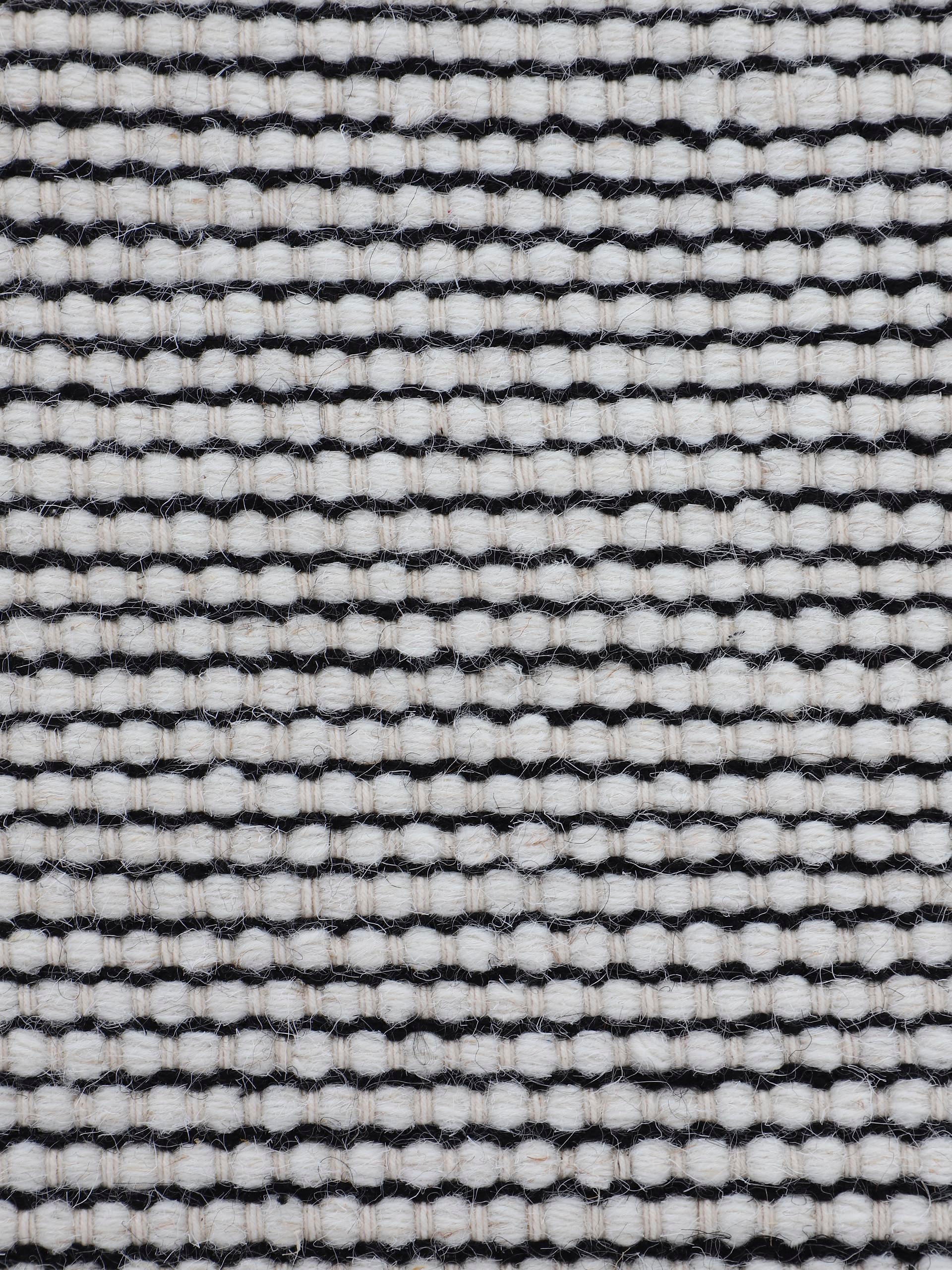 carpetfine Wollteppich »Mona,  auch als Läufer«, rechteckig, 5 mm Höhe, 80% Wolle, Wendeteppich aus Wolle/Baumwolle, Wohnzimmer