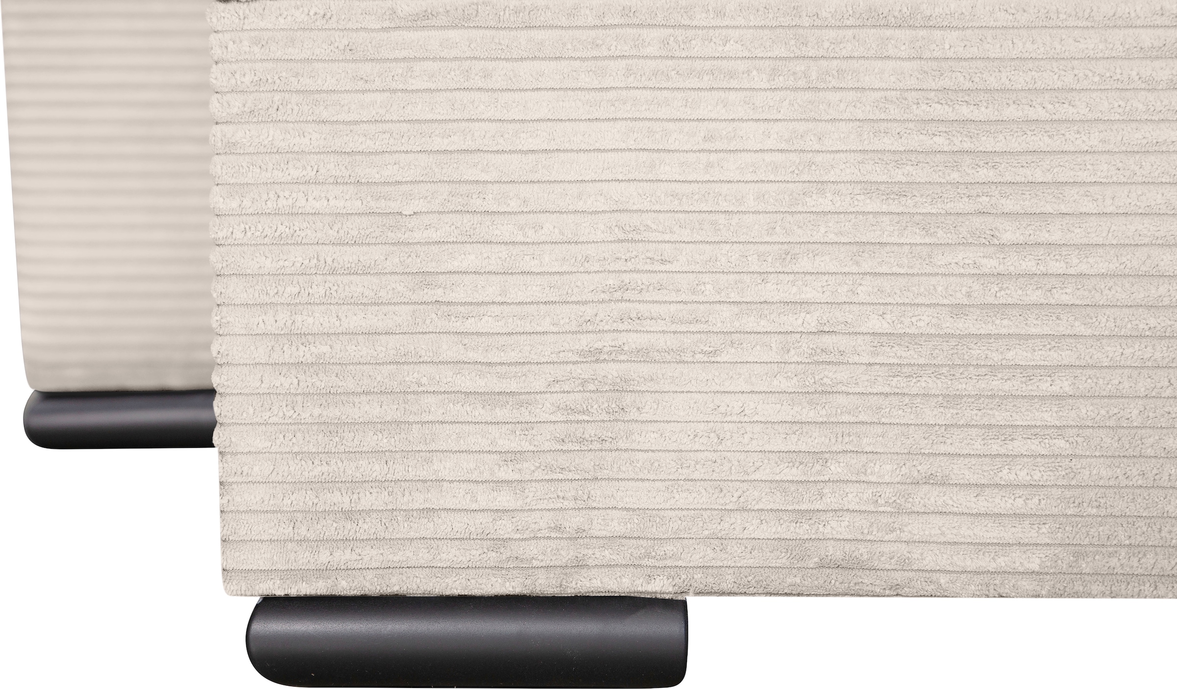 COLLECTION AB Wohnlandschaft »XL-Josy U-Form, Breite 313 cm, Cord-/Mix«, inkl. Bettfunktion, Bettkasten, mit 4 gleich großen Rückenkissen