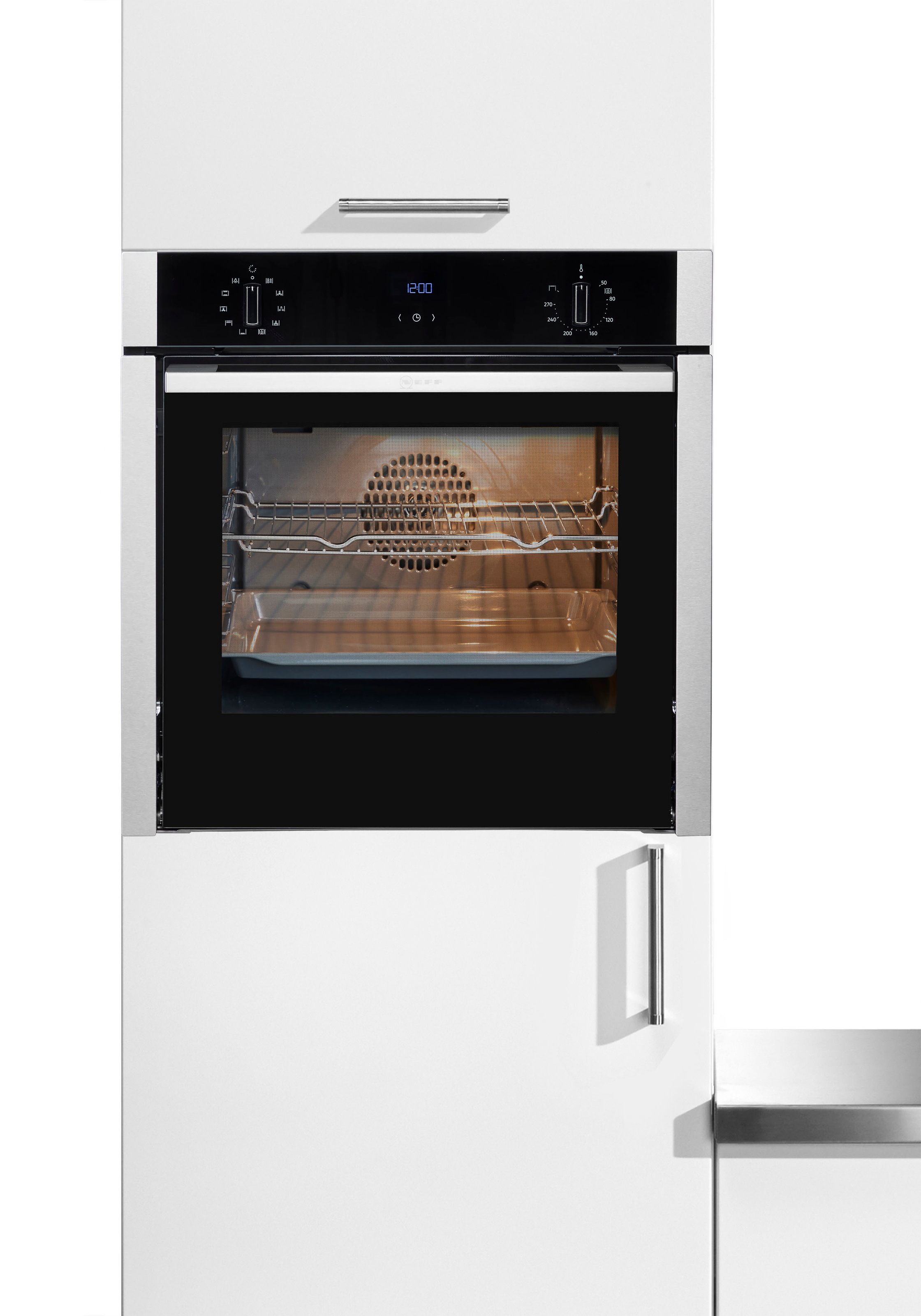 NEFF Einbaubackofen »B3ACE2AN0«, N 50, B3ACE2AN0, mit Hide®, EasyClean,... kaufen