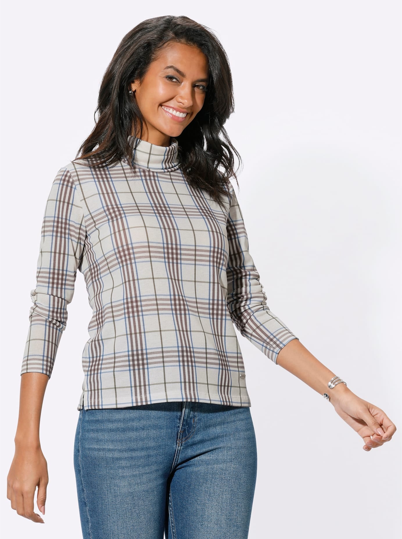 Casual Looks Rollkragenshirt »Shirt«, (1 tlg.)