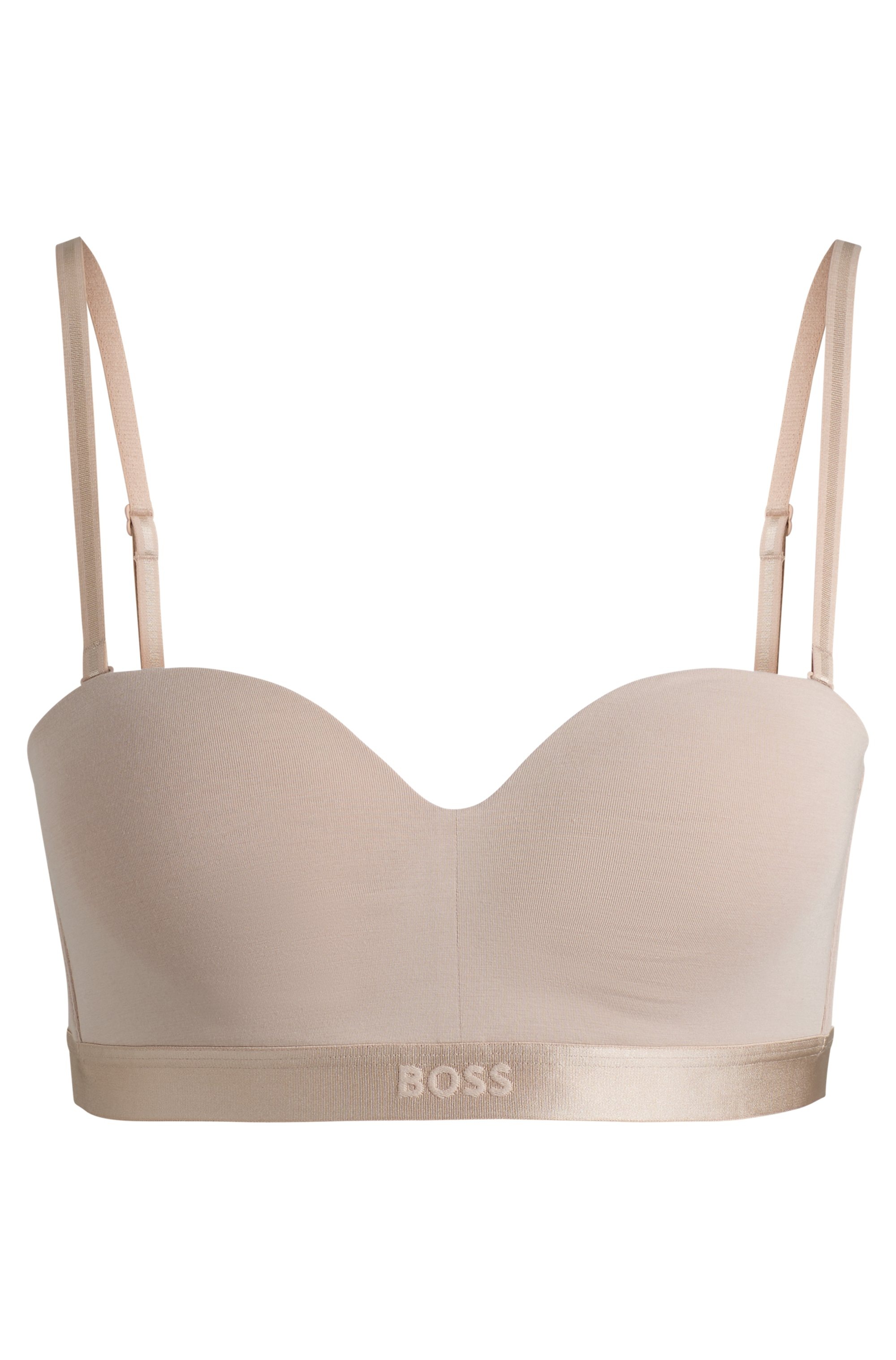 BOSS Push-up-BH »PUSH-UP WIRELESS BEA«, mit dezente, Logo Detail