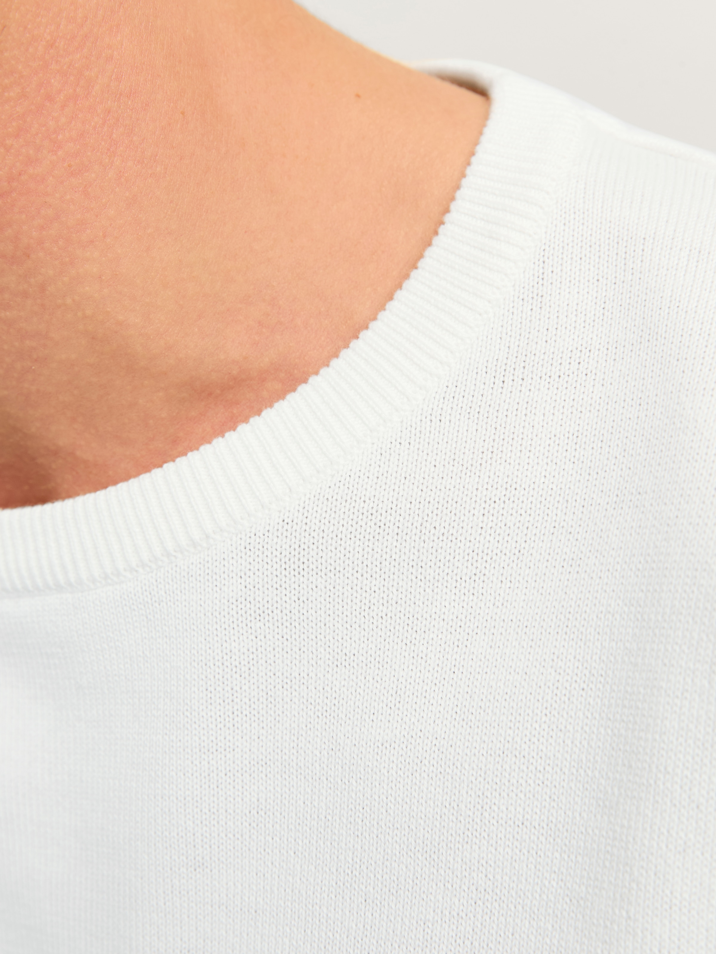 Jack & Jones Rundhalspullover »JJEBASIC KNIT CREW NECK NOOS«
