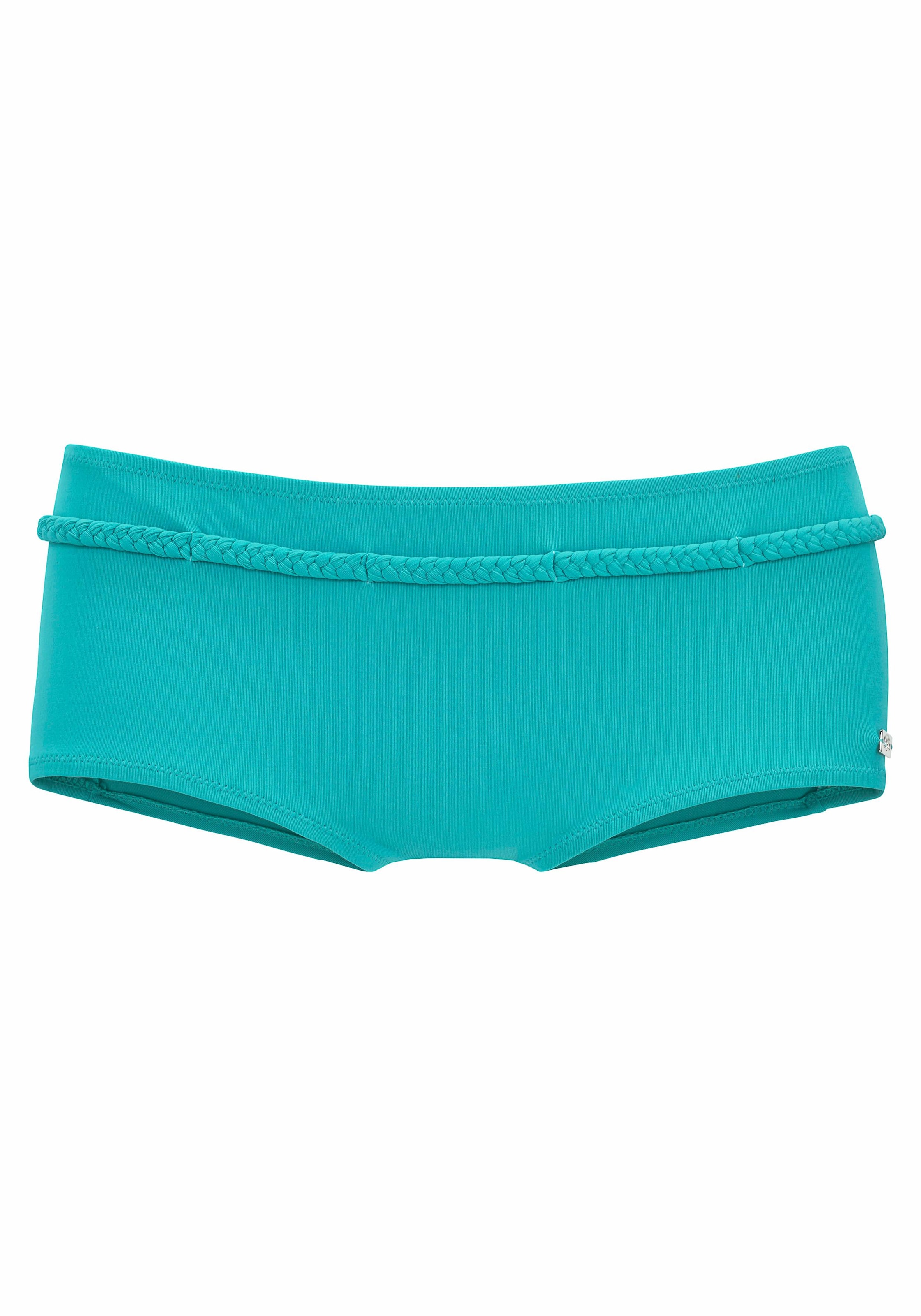 Buffalo Bikini-Hotpants »Happy«, mit geflochtenem Ziergürtel