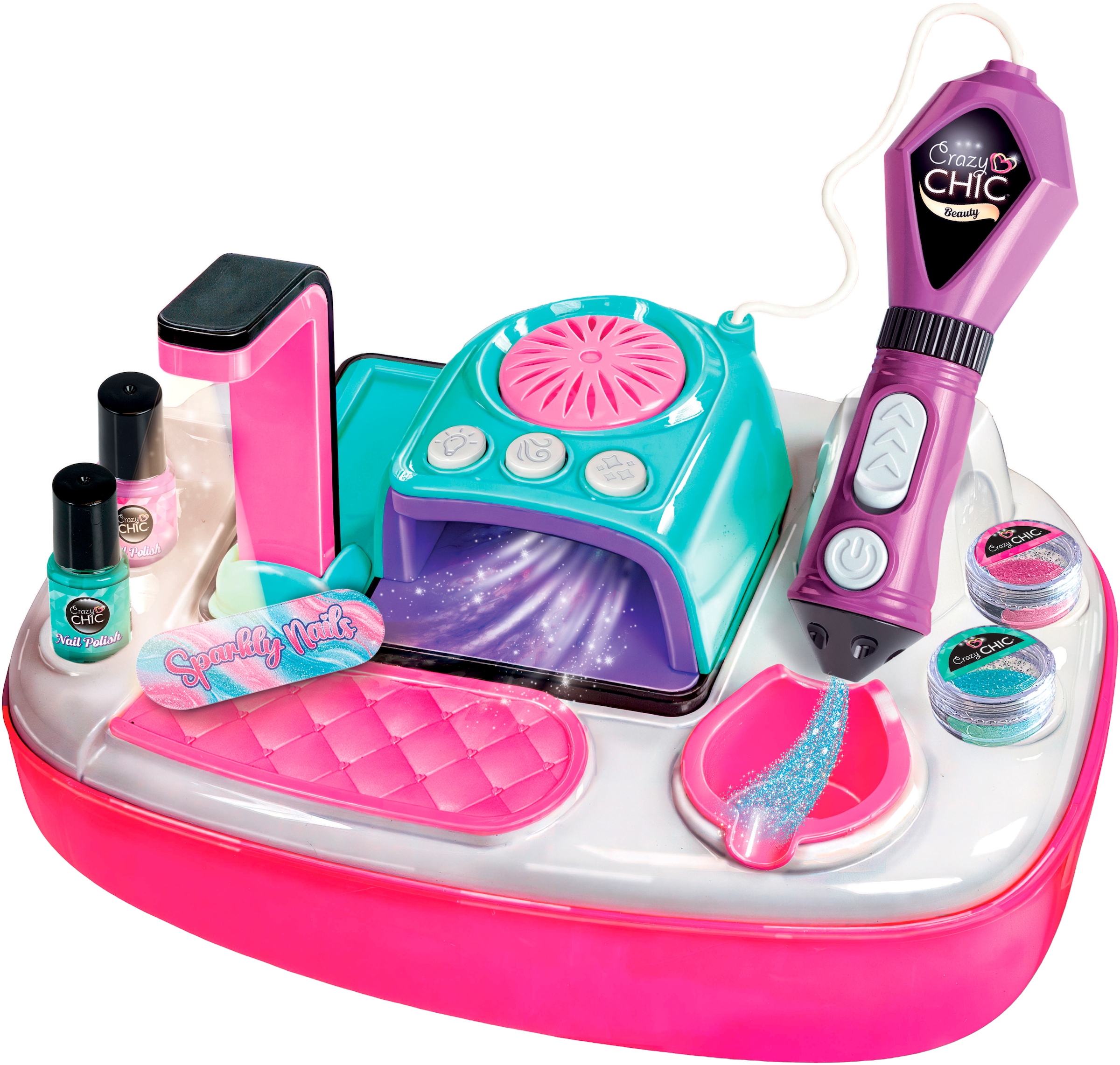 Clementoni® Kreativset »Crazy Chic, Nail Art Studio« Made in Europe