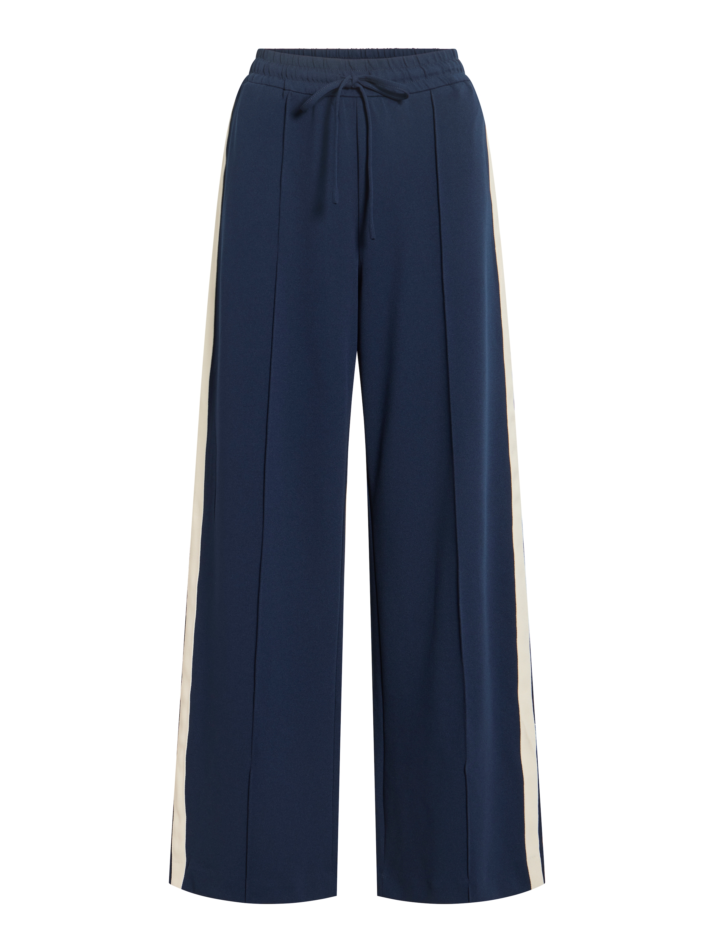 Vila Sweathose »VICLUA HW WIDE TRACK PANTS - NOOS«  Materialmix, weit geschnitten