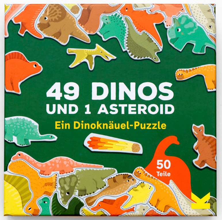 Puzzle »49 Dinos und 1 Asteroid«