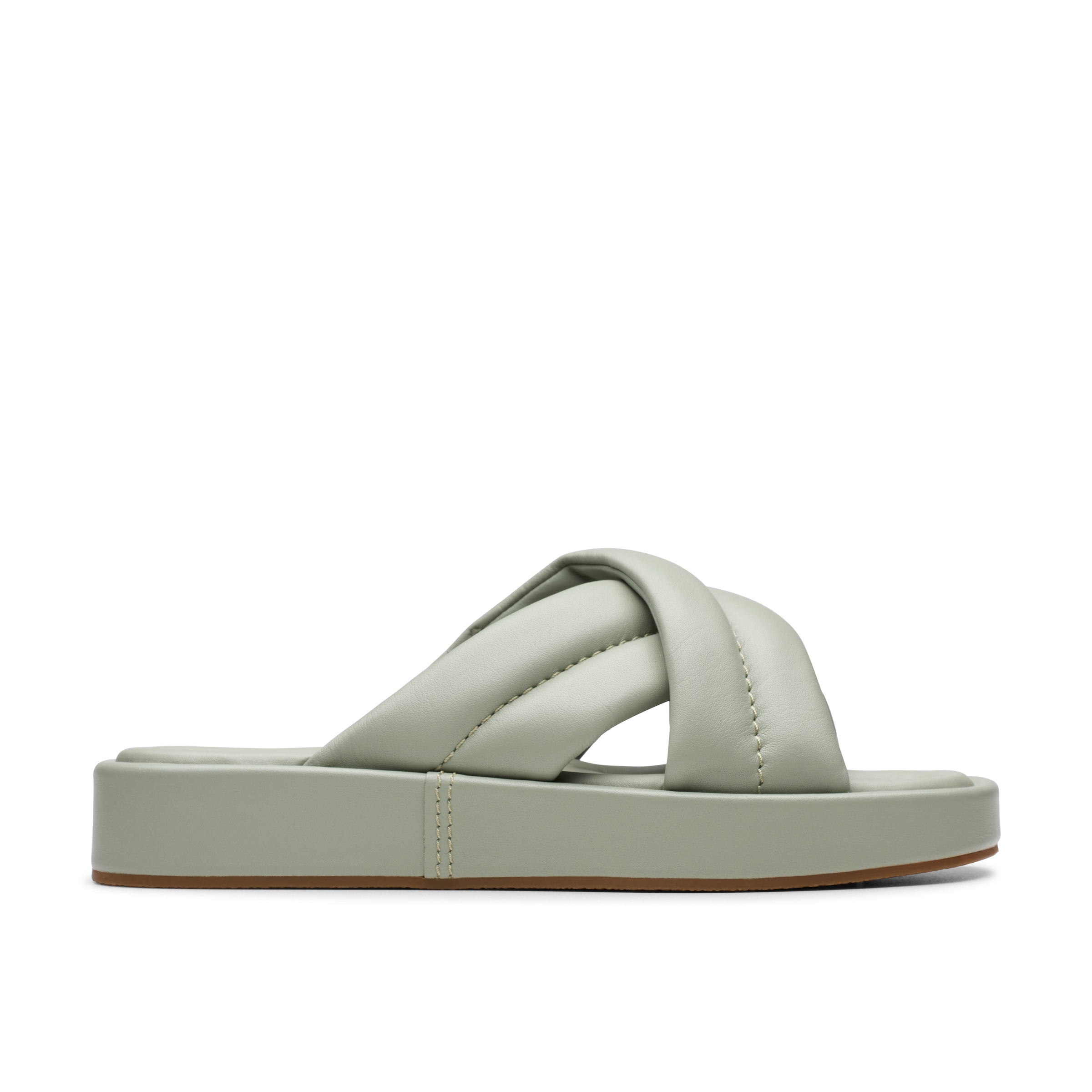Clarks Hausschuh »Alda Glide«, Slides, Schlappen mit gepolsterter Bandage