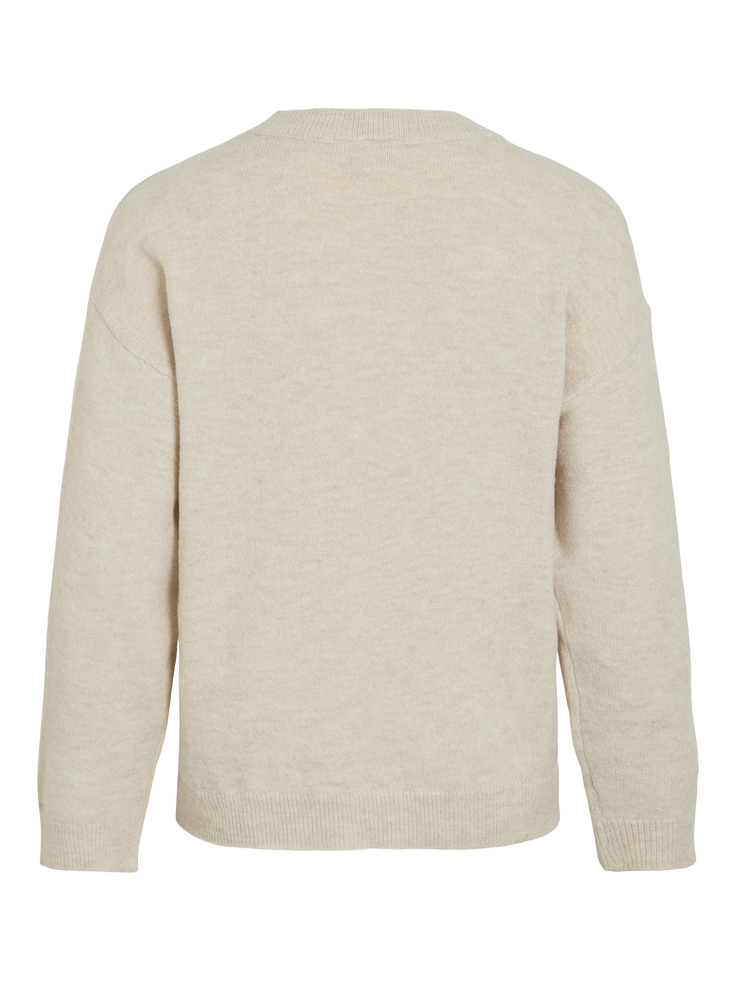 Vila Strickpullover »VILIGA L/S O-NECK KNIT TOP - NOOS«