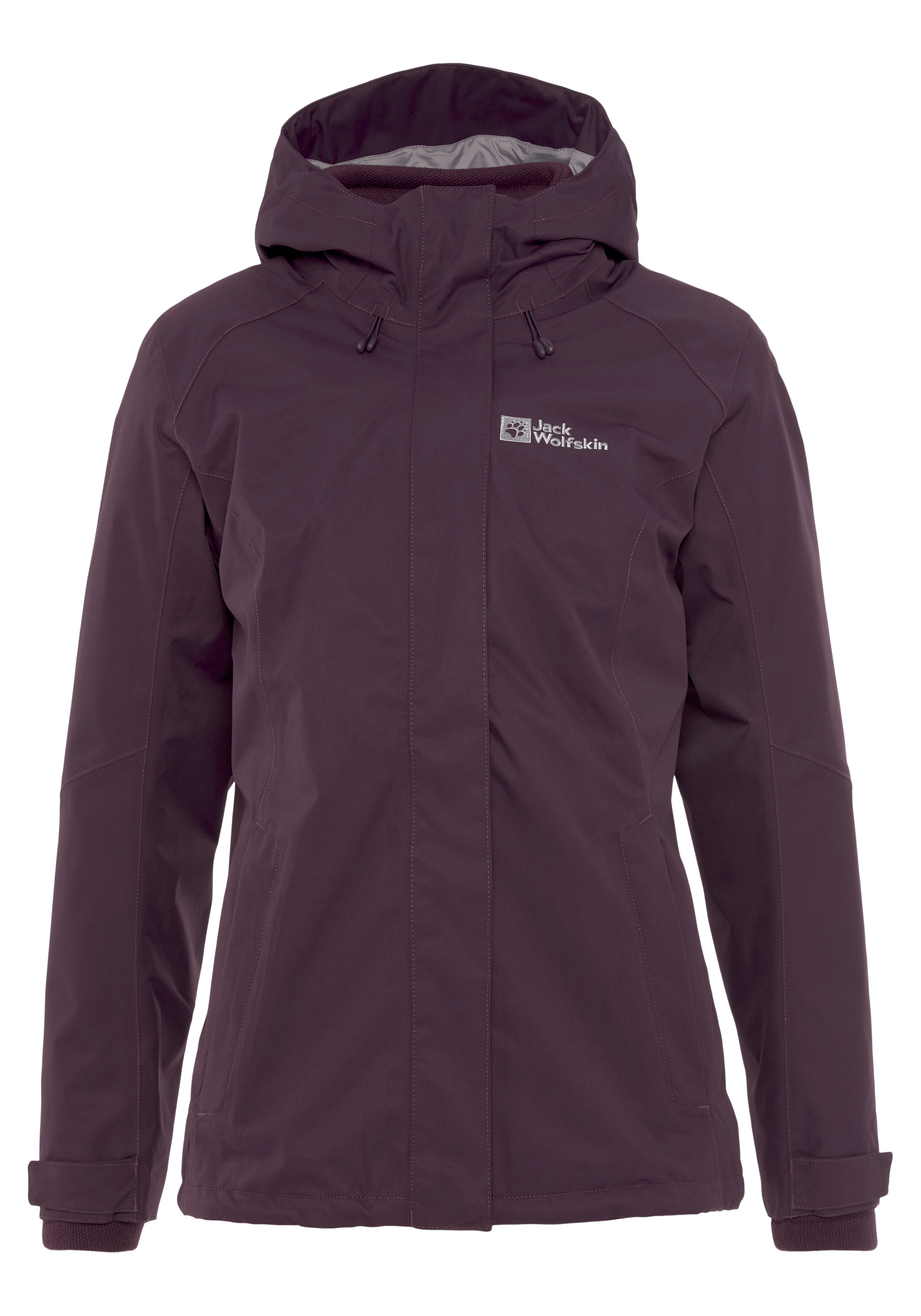 Jack Wolfskin 3-in-1-Funktionsjacke »MANAPOURI«, mit Kapuze, Wasserdicht & Winddicht & Atmungsaktiv