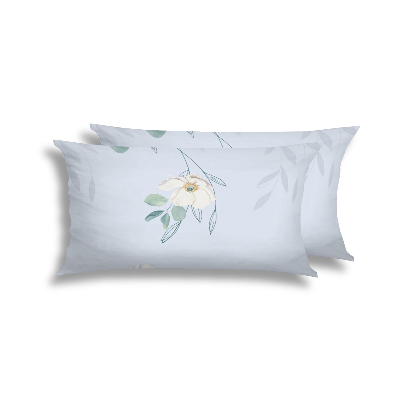 Florella Kissenbezüge »Rena sky Edel-Satin,  100% Baumwolle«