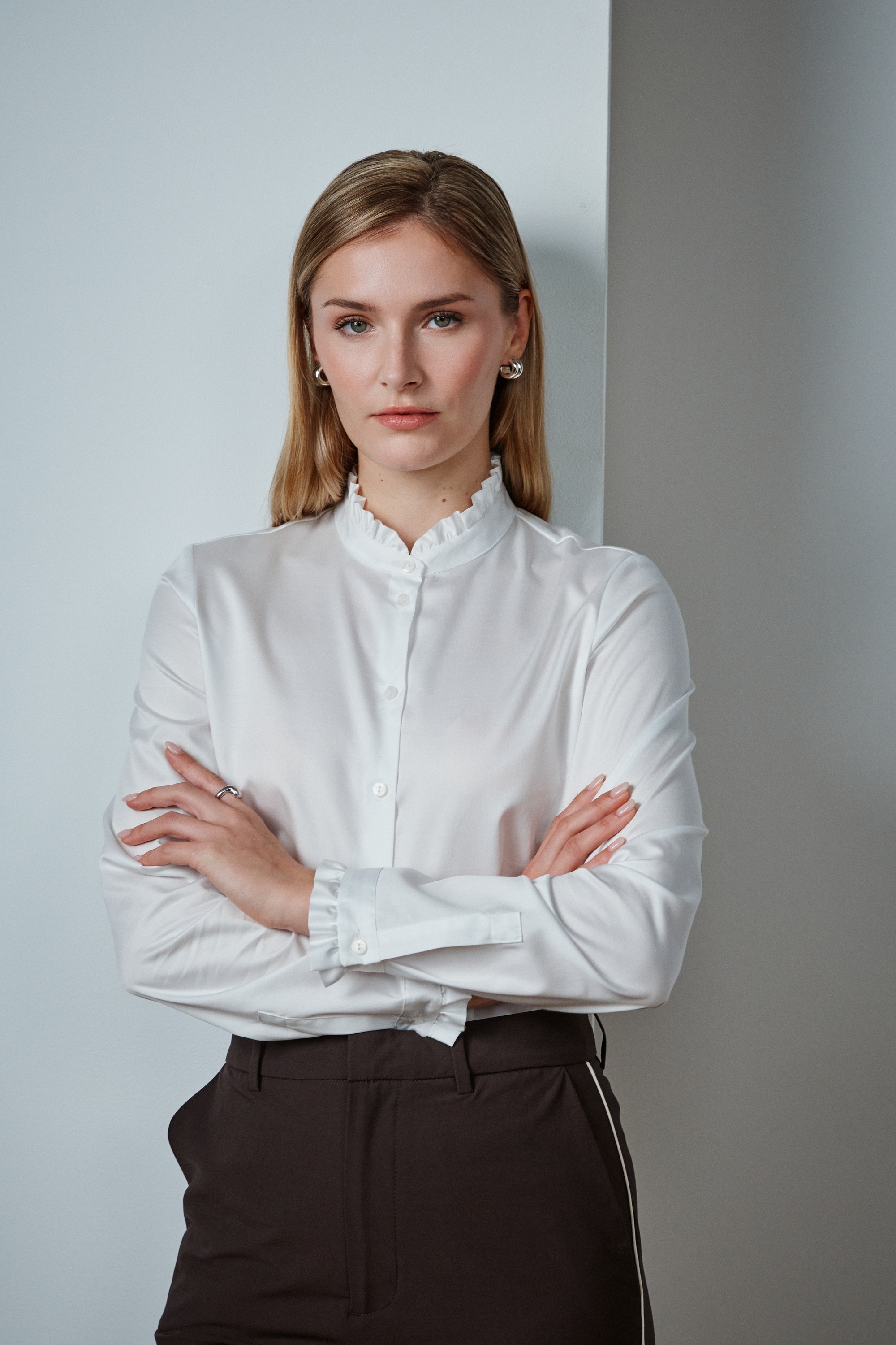 Eterna Hemdbluse »FITTED« EASY IRON (bügelleicht)