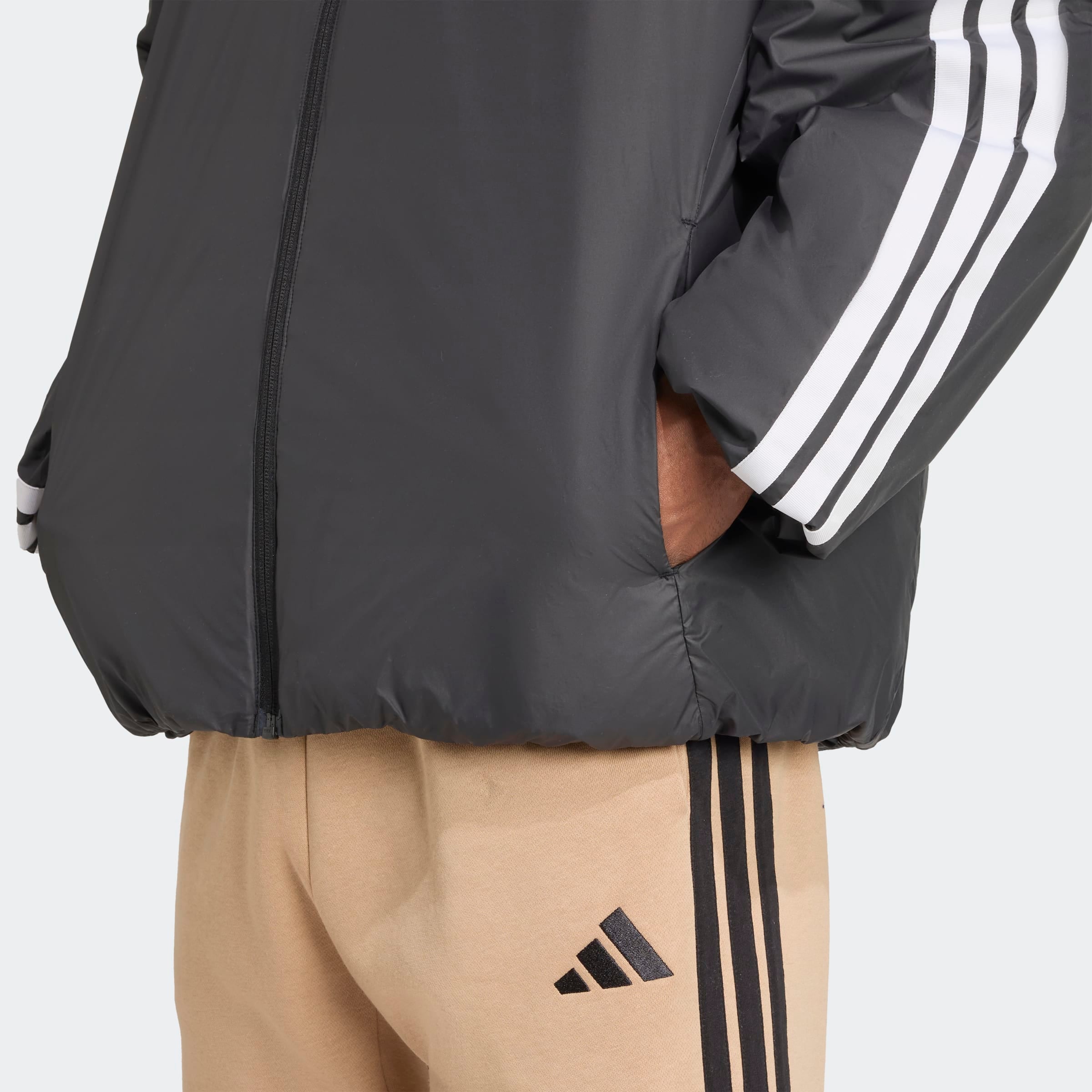 adidas Sportswear Outdoorjacke »ESSENTIALS CLIMAWARM 3-STREIFEN INSULATED«