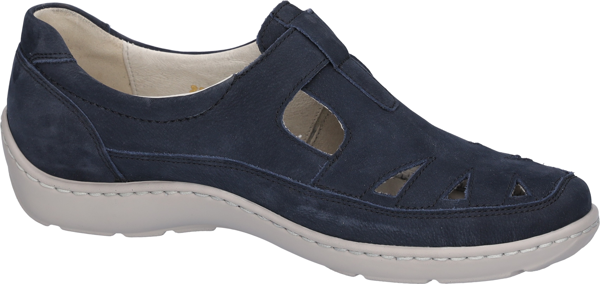 Waldläufer Klettschuh »HENNI«  Halbschuh, Bequemschuh in Komfortweite H (= sehr weit)