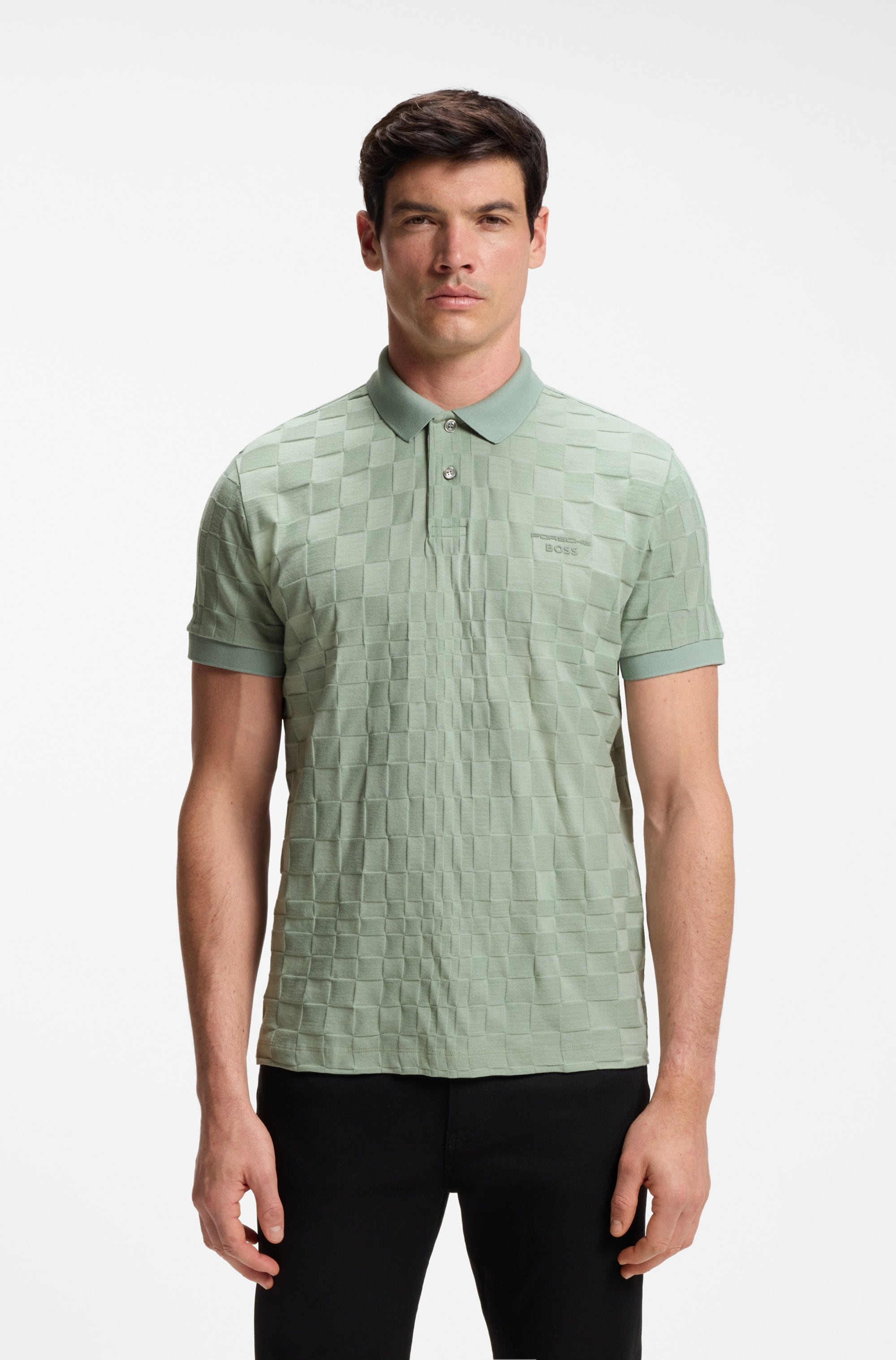 BOSS GREEN Poloshirt »Porsche Spirit 70 Capsule Collection« Premium Herrenmode Limited