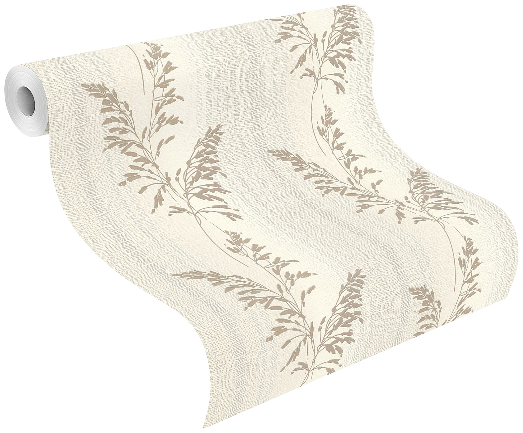 Rasch Vliestapete »Tapetenwechsel II« mit Pflanzen auf textiler Struktur