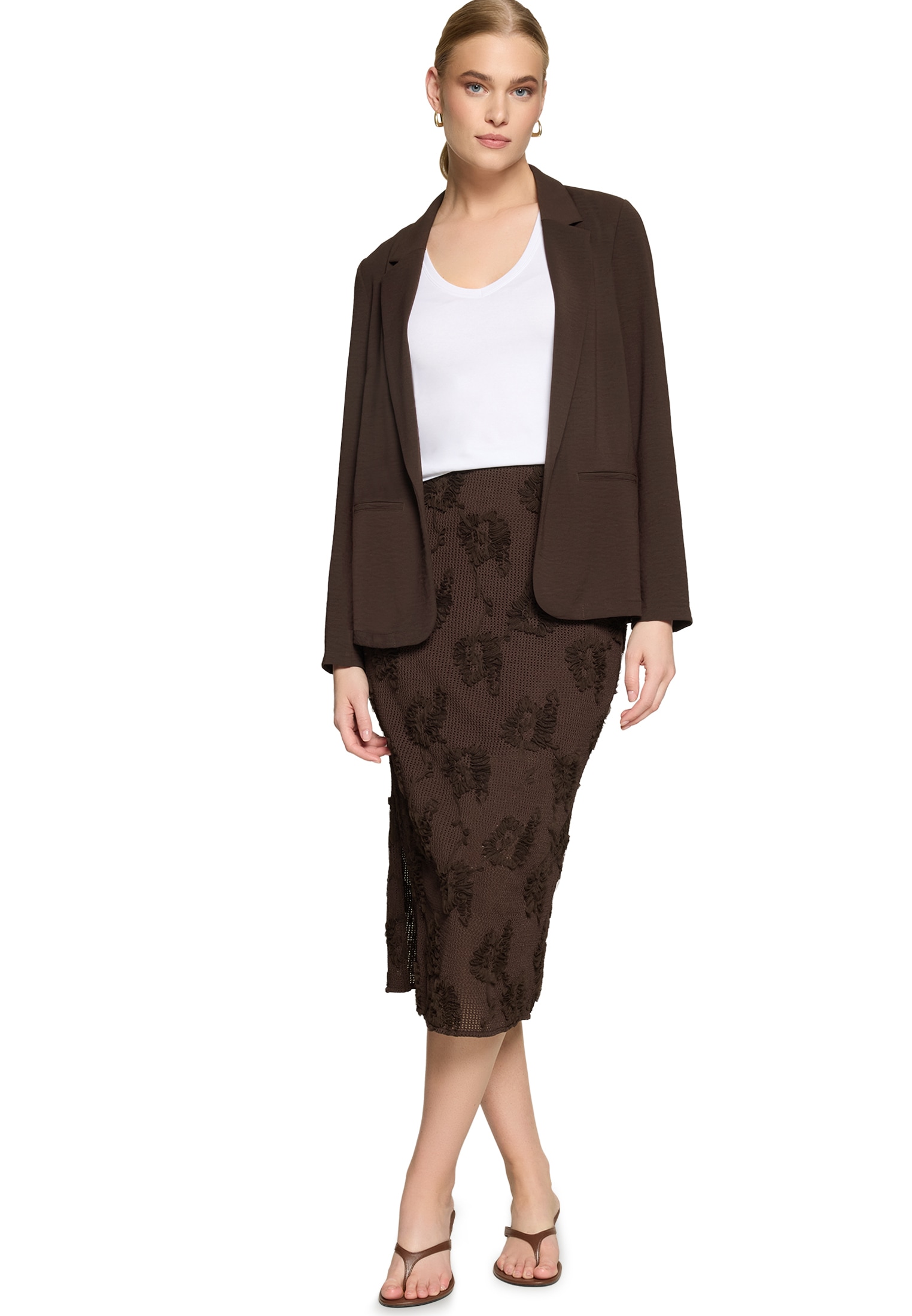 Zero Jackenblazer »Casual-Blazer gerader Schnitt«