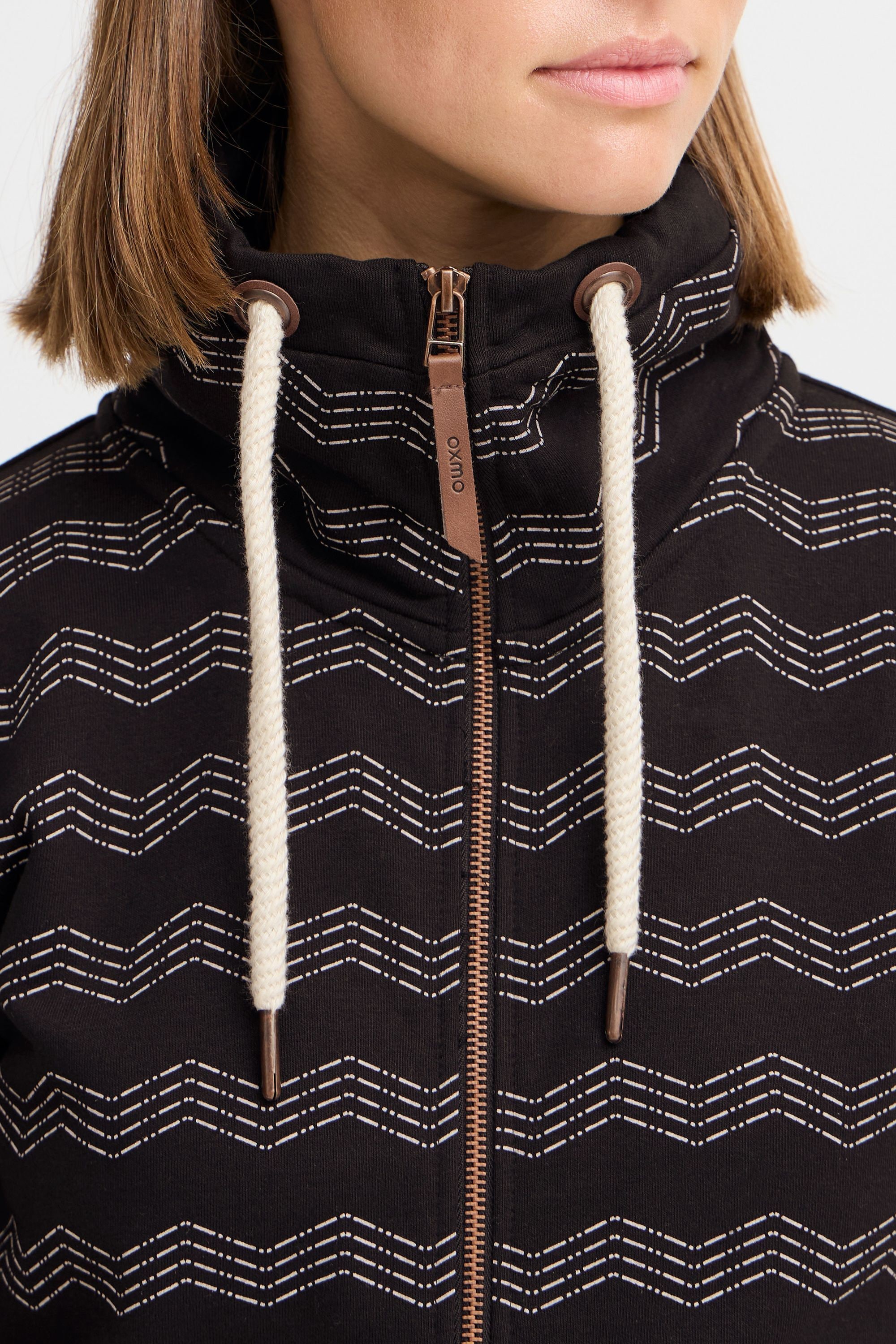 OXMO Funktions-Kapuzensweatjacke »Strickjacke OXVANTA«
