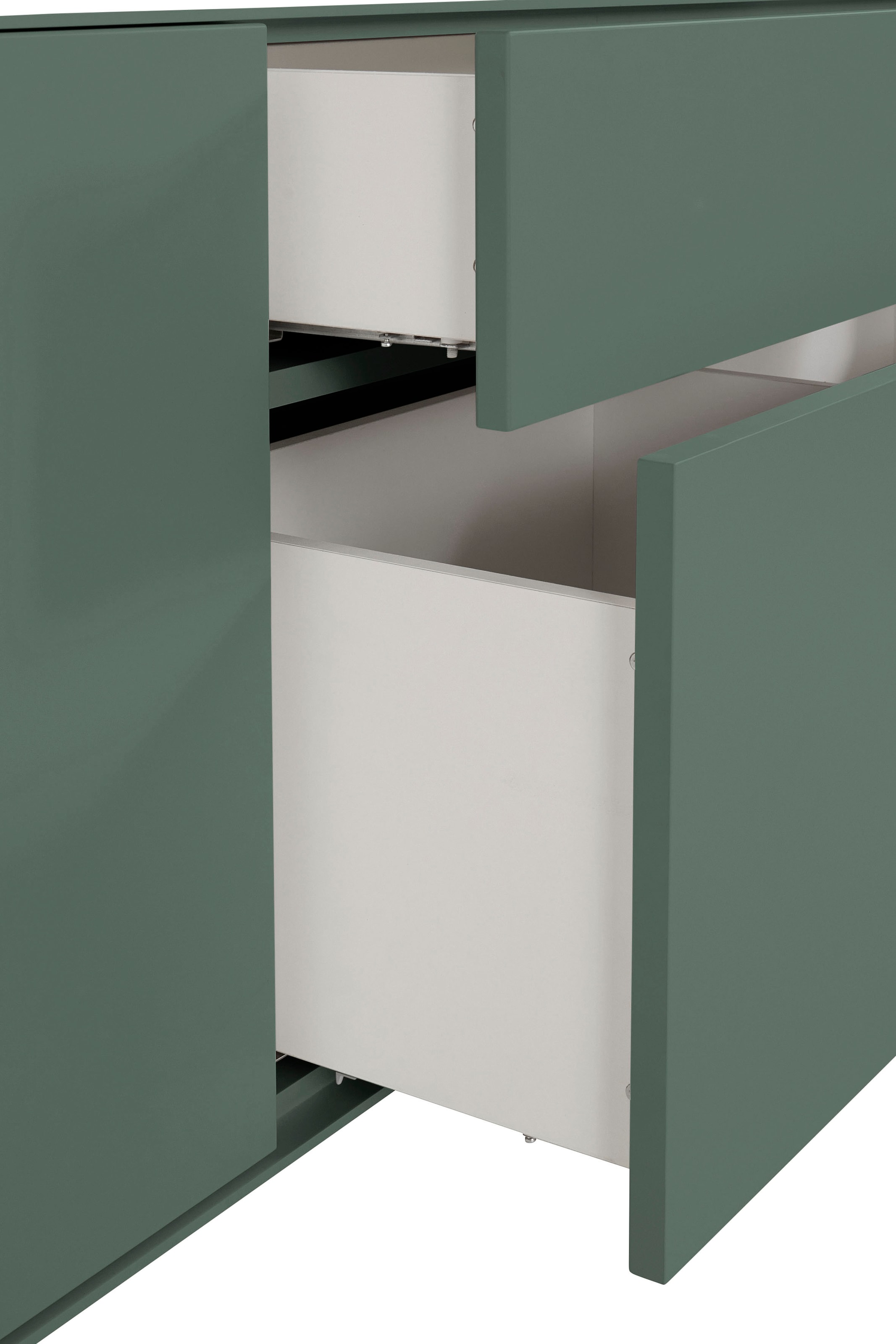 LeGer Home by Lena Gercke Lowboard »Essentials«, (2 St.), Breite: 279cm, MDF lackiert, Push-to-open-Funktion