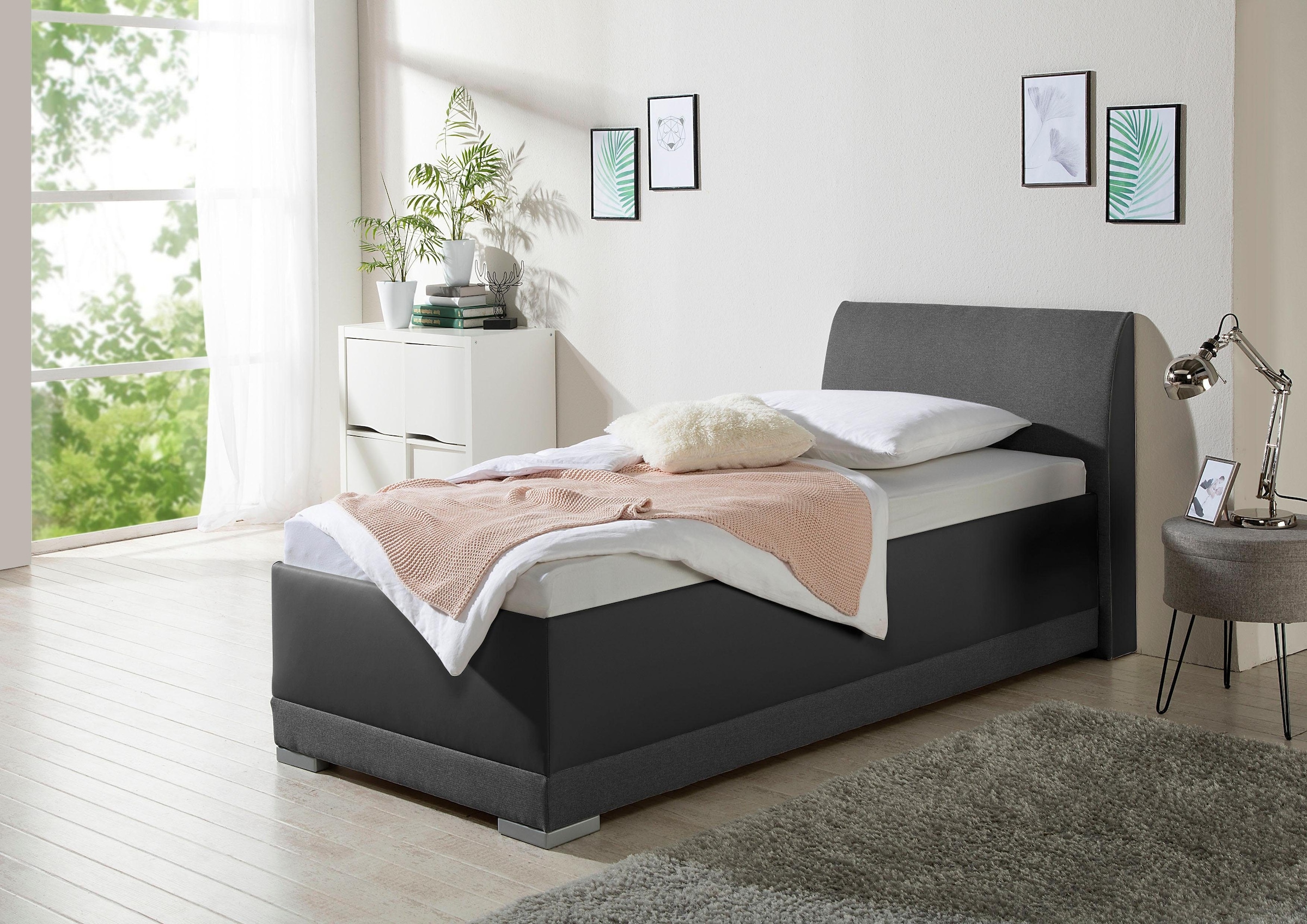 Maintal Polsterbett »Makana«, mit Bettkasten, auch in H4
