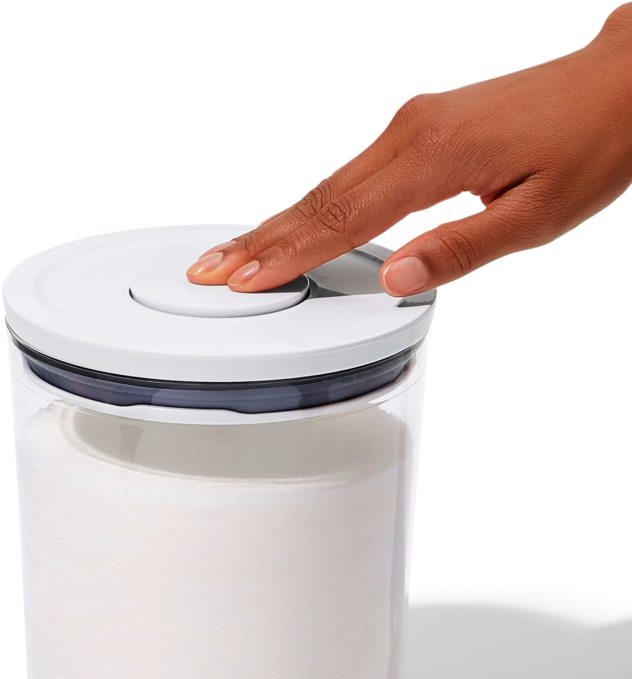 OXO Good Grips Vorratsdose »RUNDER MINI-POP-BEHÄLTER« Set, 3 Stk. tlg. 0,6 L