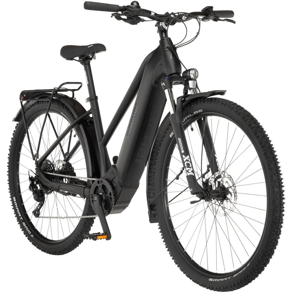 FISCHER Fahrrad E-Bike »TERRA 8.0i 45«, 10 Gang, Shimano, Deore, Mittelmotor 250 W, (mit Fahrradschloss)