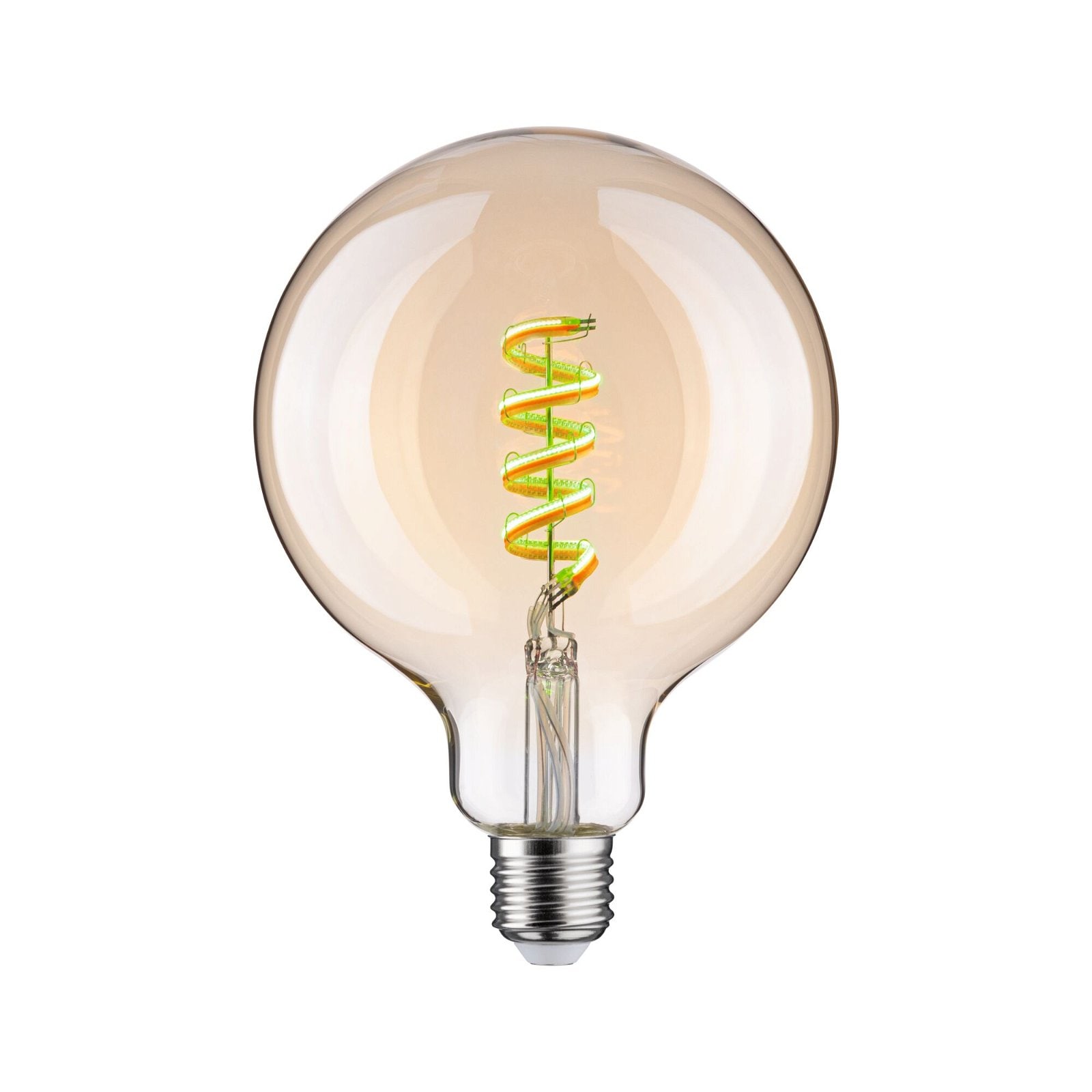 Paulmann LED-Leuchtmittel »Smart Filament G125 470lm 2200K-6500K gold 230V«, 1 St., Tageslichtweiß