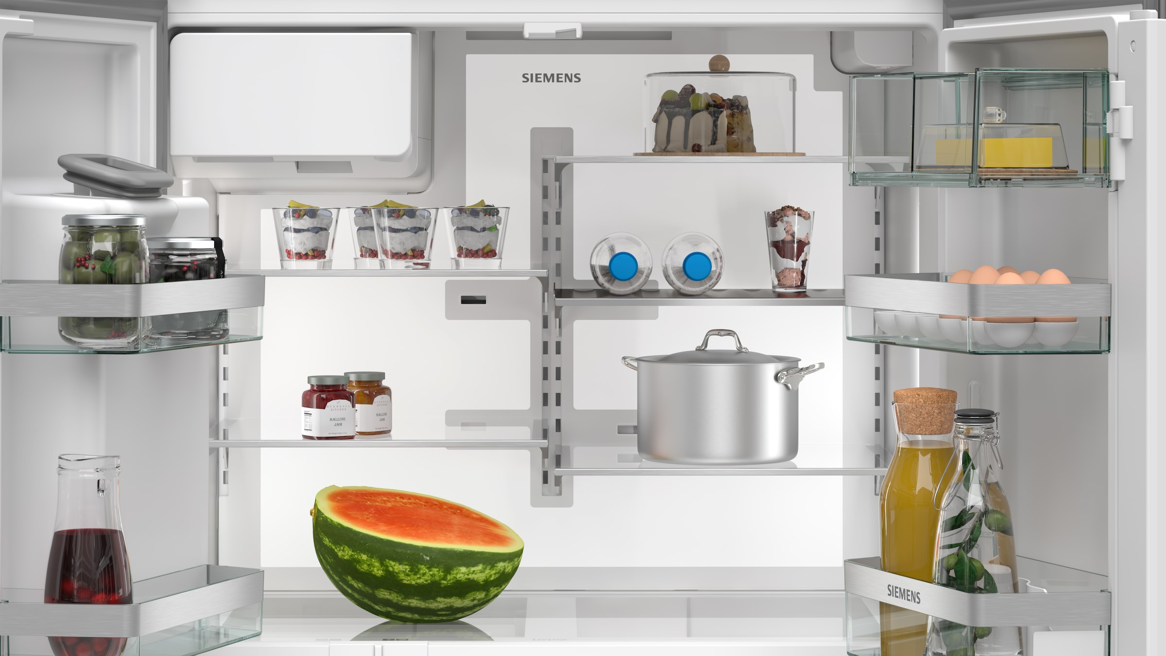 SIEMENS Multi Door iQ700 »KF96DPPEA« 183 cm hoch 90,5 cm breit