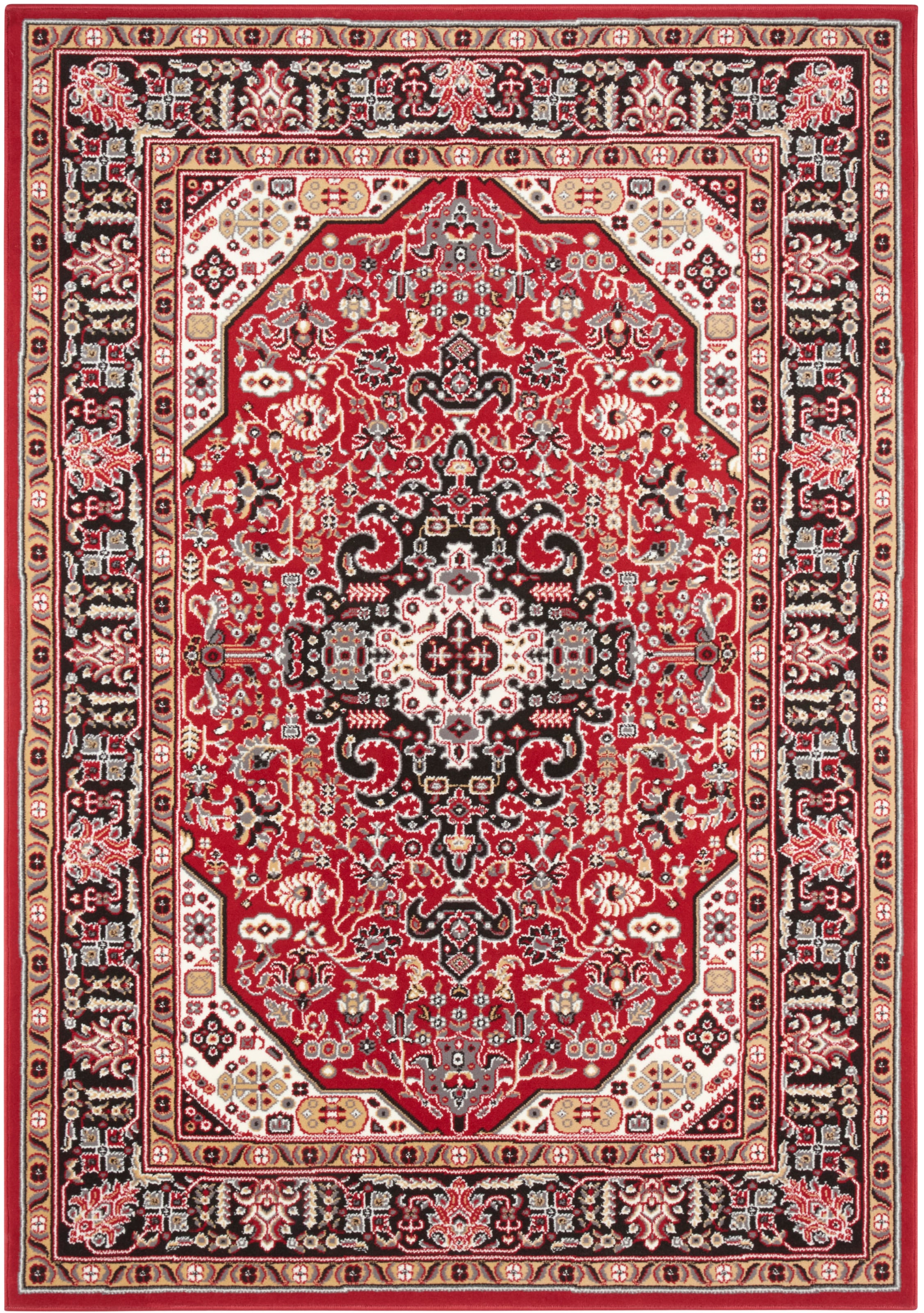 Teppich »Skazar Isfahan«, rechteckig, Kurzflor, Orient, Teppich, Vintage, Esszimmer,...