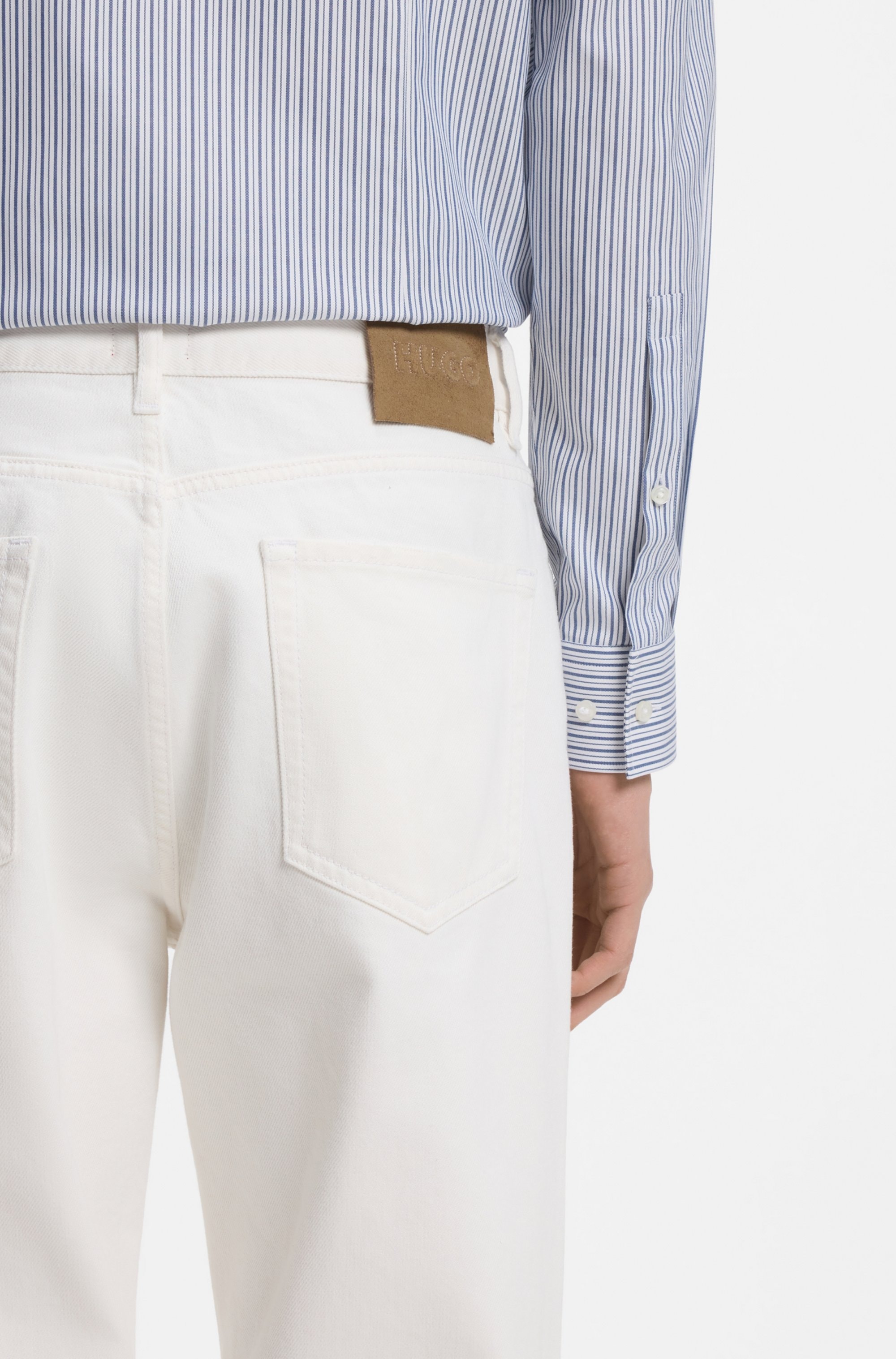 HUGO 5-Pocket-Jeans »HUGO 838« Relaxed Fit, reine Baumwolle