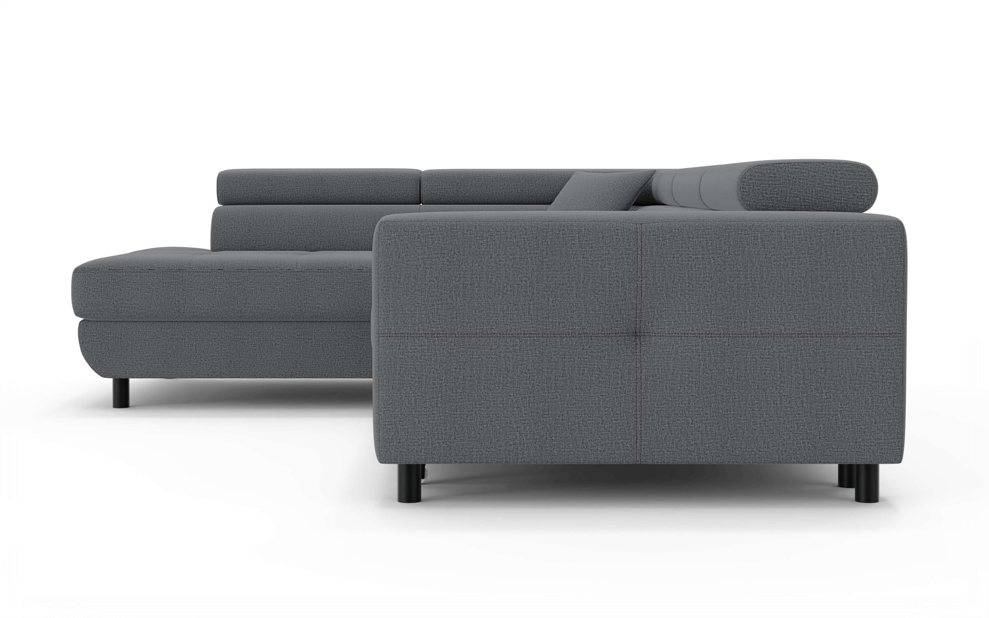 OTTO home »AADEN Schlafsofa 254 cm - OTTO. Verlässliche Qualität.« mit Bettfunktion, Bettkasten, Kopfstützen, rechts/links bestellbar