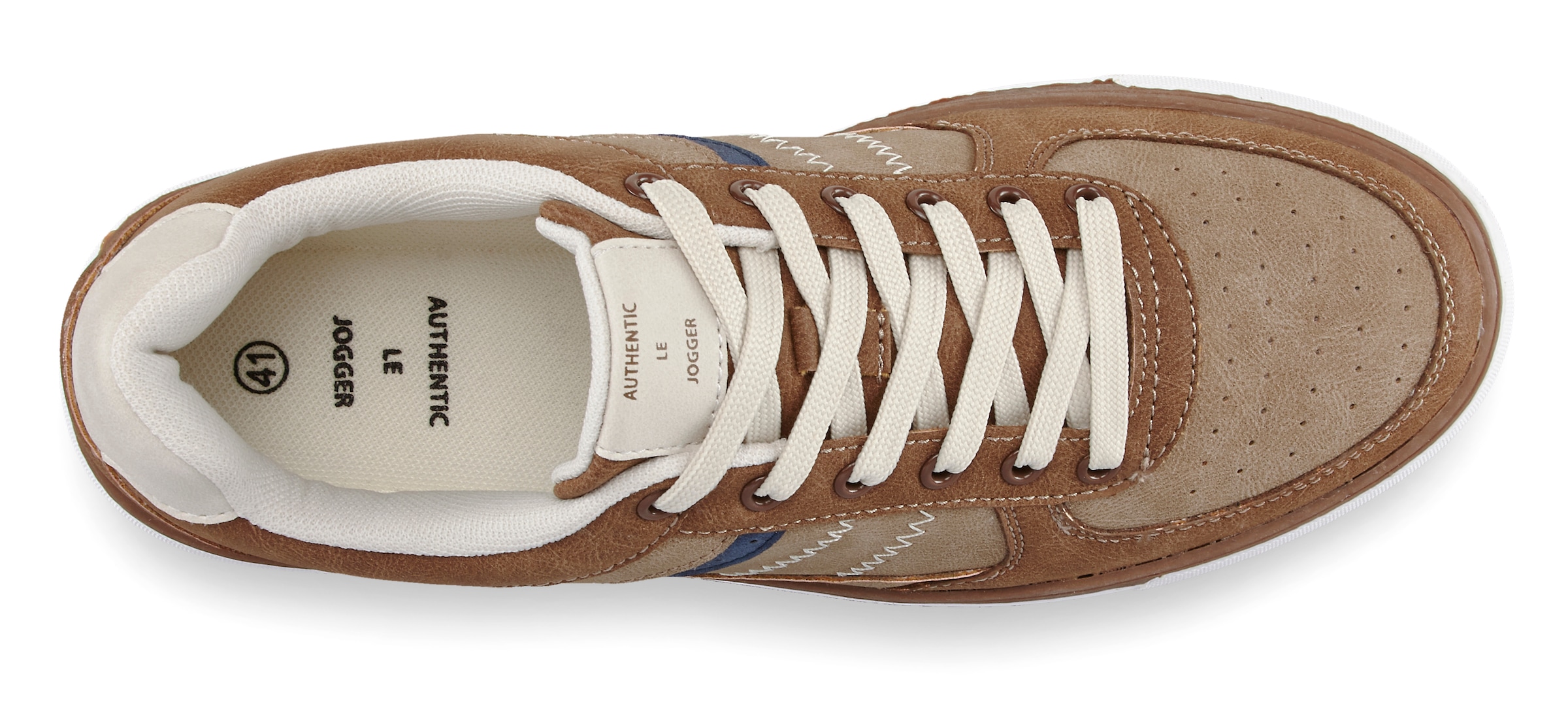 AUTHENTIC LE JOGGER Sneaker, Schnürhalbschuh, Freizeitschuh, Schnürschuh VEGAN