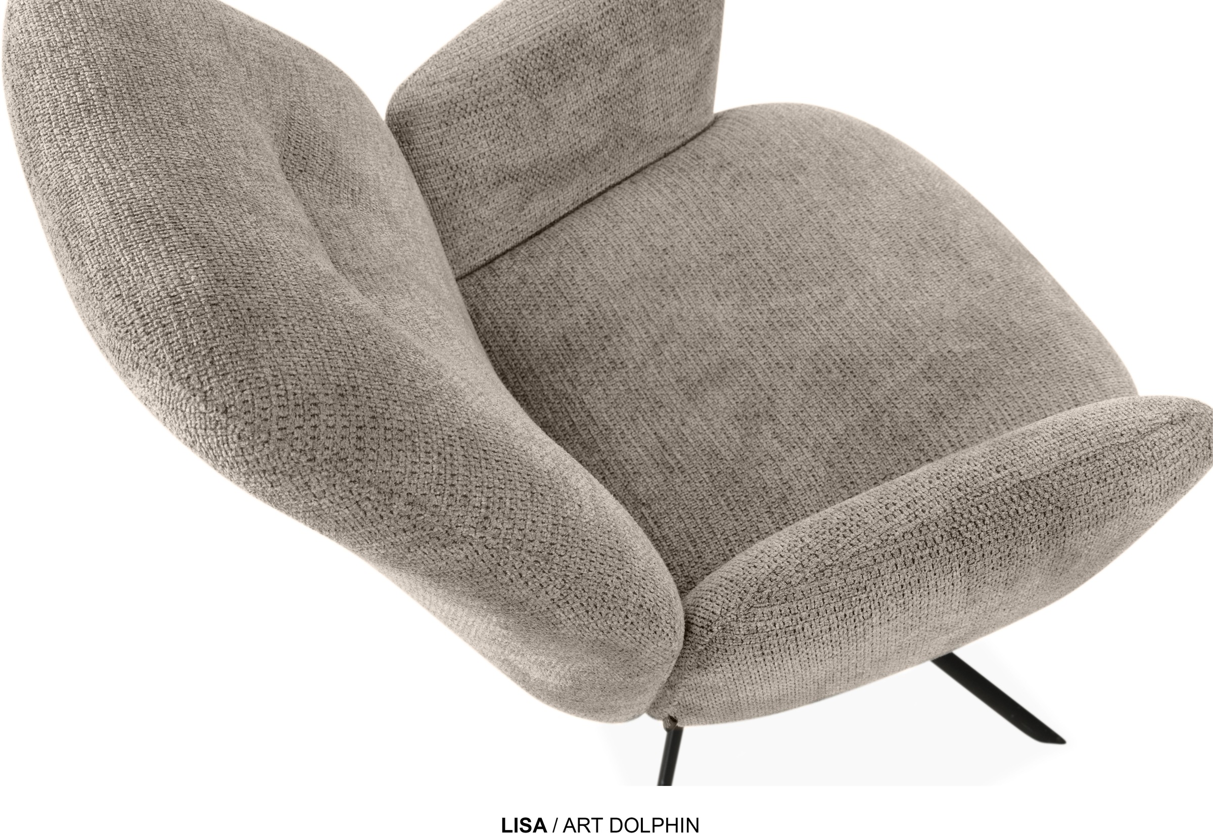 OMG Design Esszimmerstuhl »Lisa« (Set) 1 Stk.Drehstuhl mit auto-return, Armlehnenstuhl