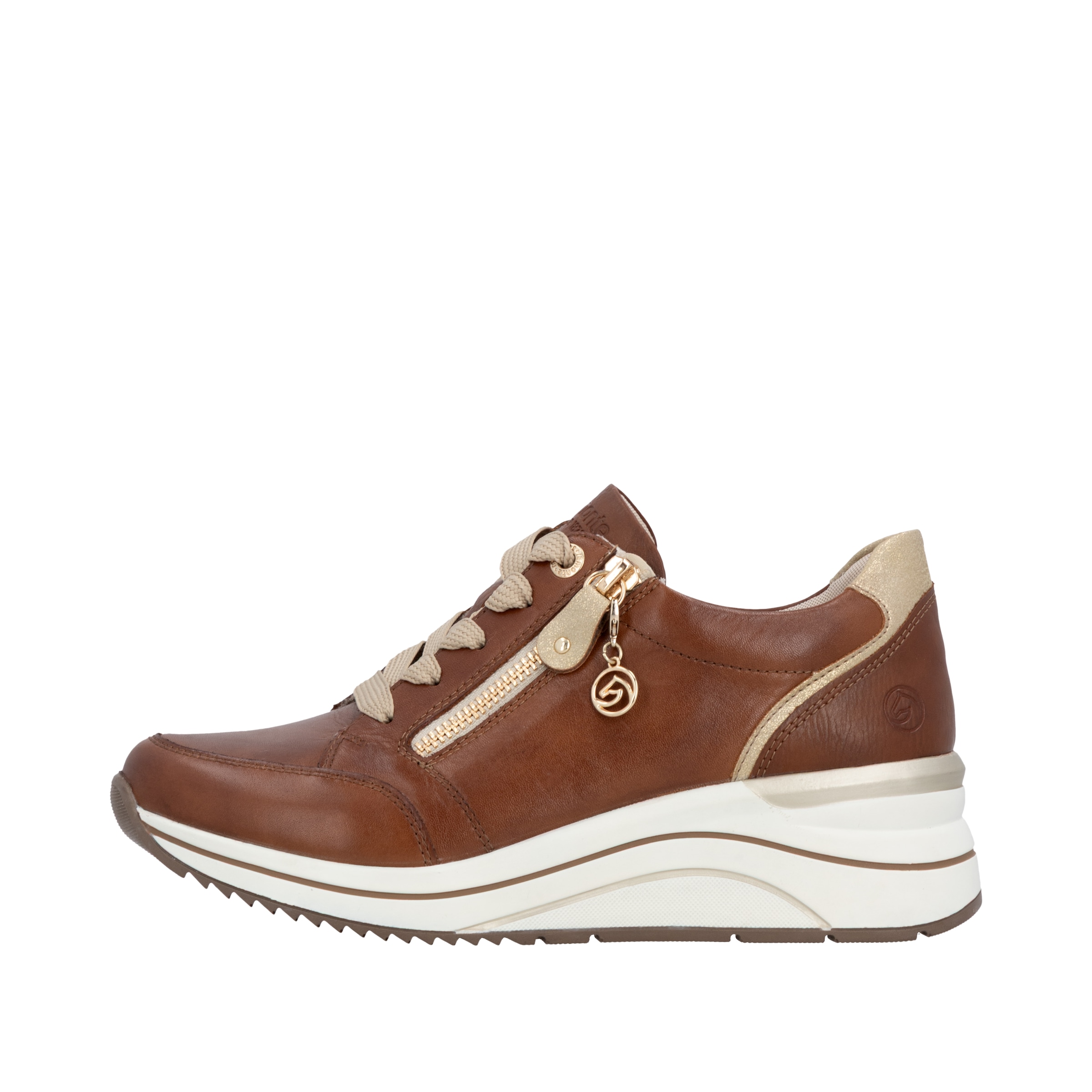 Remonte Keilsneaker  , Freizeitschuh, Halbschuh, Schnürschuh mit Rieker TEX-Membran