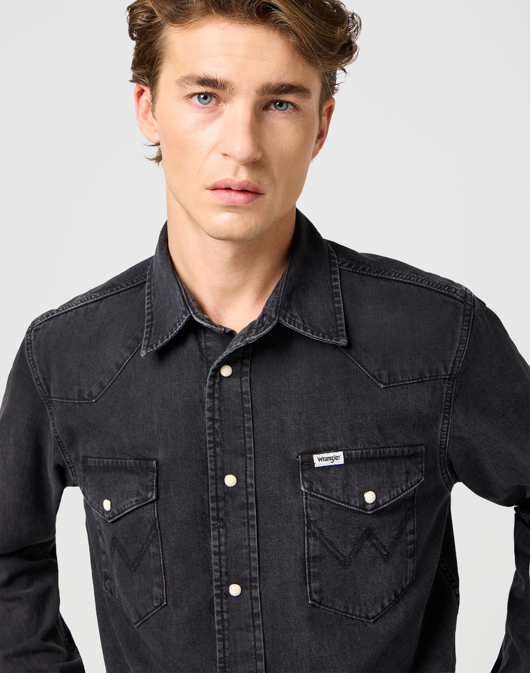 Wrangler Langarmhemd »WESTERN SHIRT«