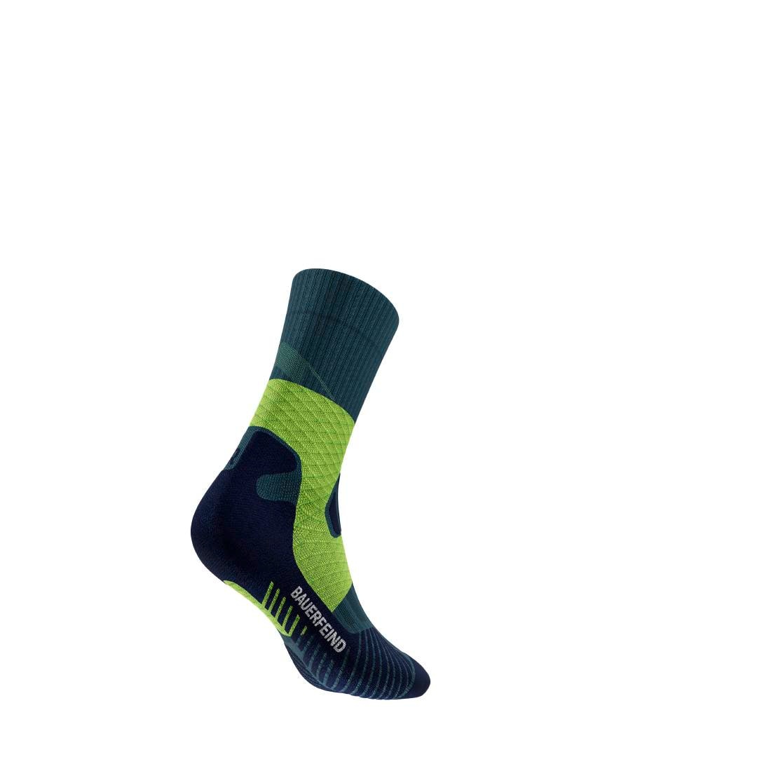 Bauerfeind Kompressionsstrümpfe »Trail Run Mid Cut Socks, Women«
