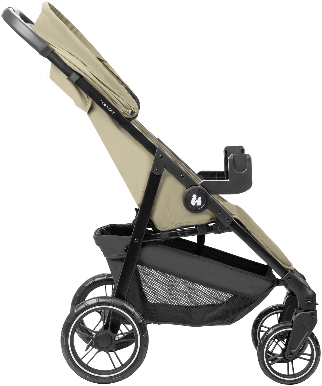 Hauck Kinder-Buggy »Shop N Care, Olive«, 22 kg, bis 22 kg belastbar; kompatibel mit Babyschale