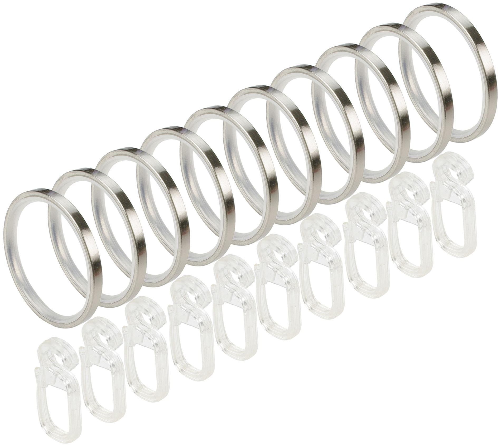 Liedeco Gardinenstange »CELKUGEL01SG2L« Ø 25 mm 2 läufig-läufig Fixmaß 2-läufig im Fixmaß Ø 25/20 mm