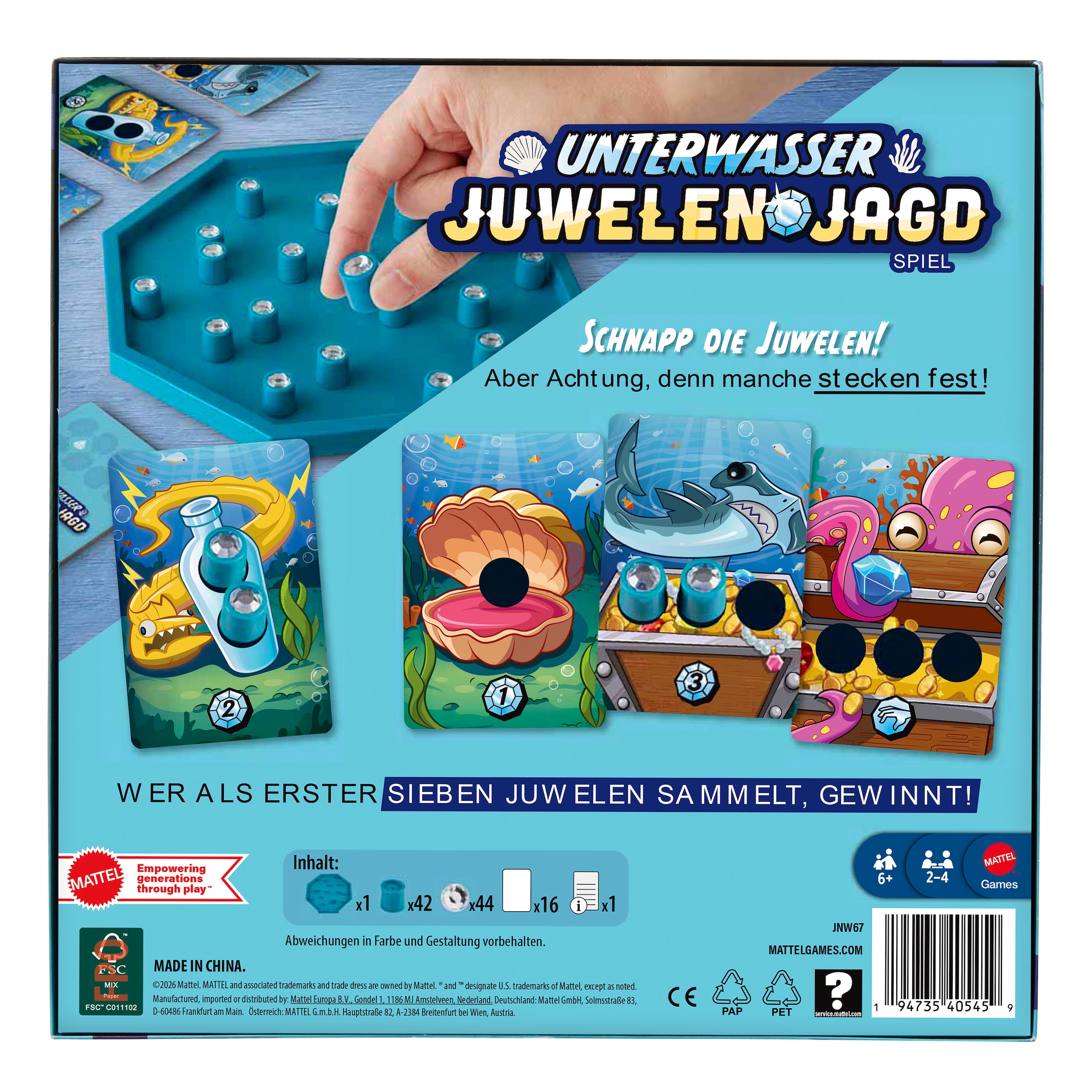 Mattel games Spiel »Diamantensuche in der Tiefsee«