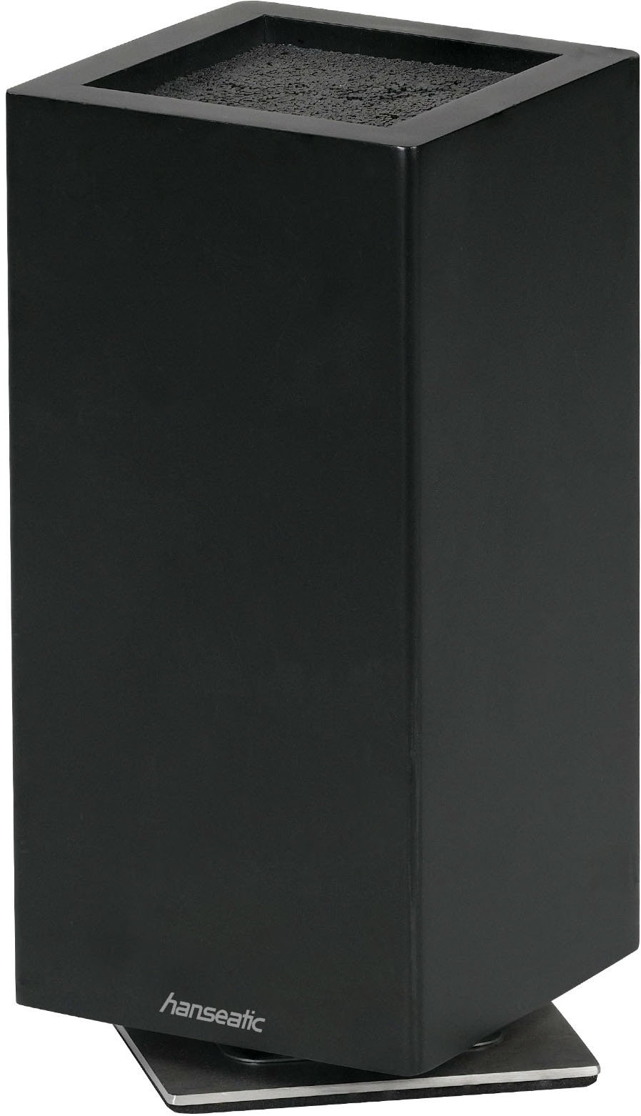 Hanseatic Magnet-Messerblock »hanseatic PREMIUM, aus Holz, Messerblock Set, 6-tlg.« 6 tlg. elegantes Design, herausnehmbarer Borsteneinsatz, 360-Grad-drehbar