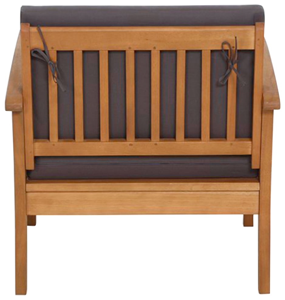 Siena Garden Gartenlounge-Set »Tavira«, (2x Sessel, 1x 2er-Sofa, 1x Tisch), Eukalyptus FSC 100%, inkl. Kissen