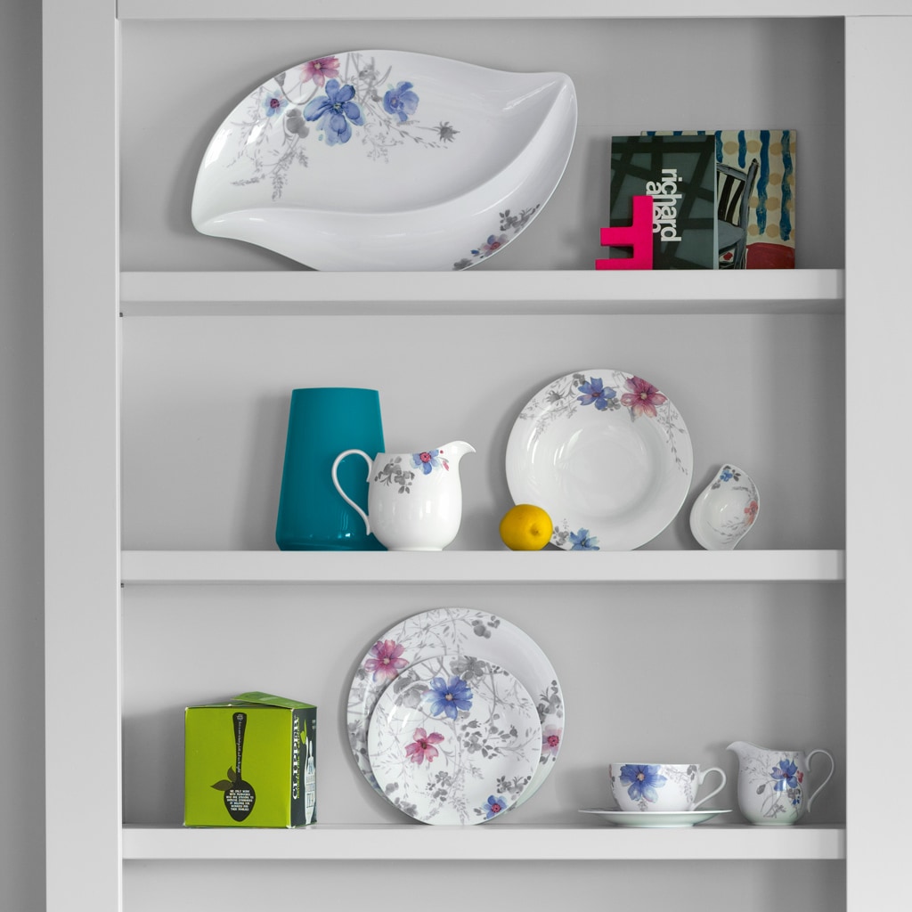 Villeroy & Boch Milchbehälter »Milchkännchen Mariefleur Gris Basic 270 ml bunt«