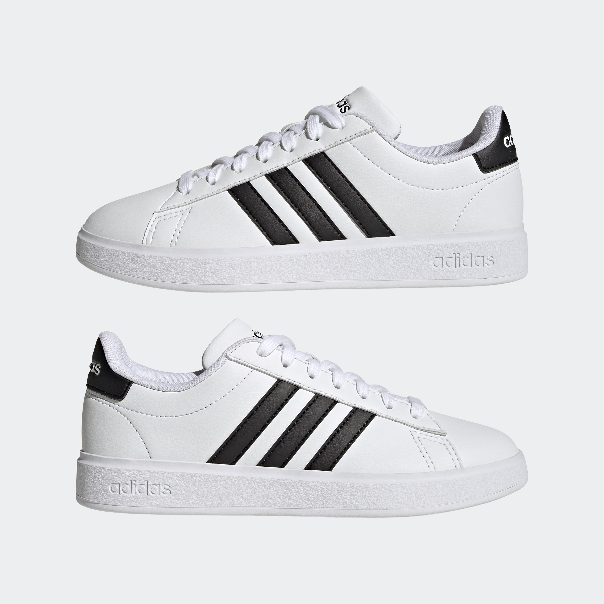 adidas Sportswear Sneaker »GRAND COURT CLOUDFOAM LIFESTYLE COURT COMFORT«, Design auf den Spuren des adidas Superstar