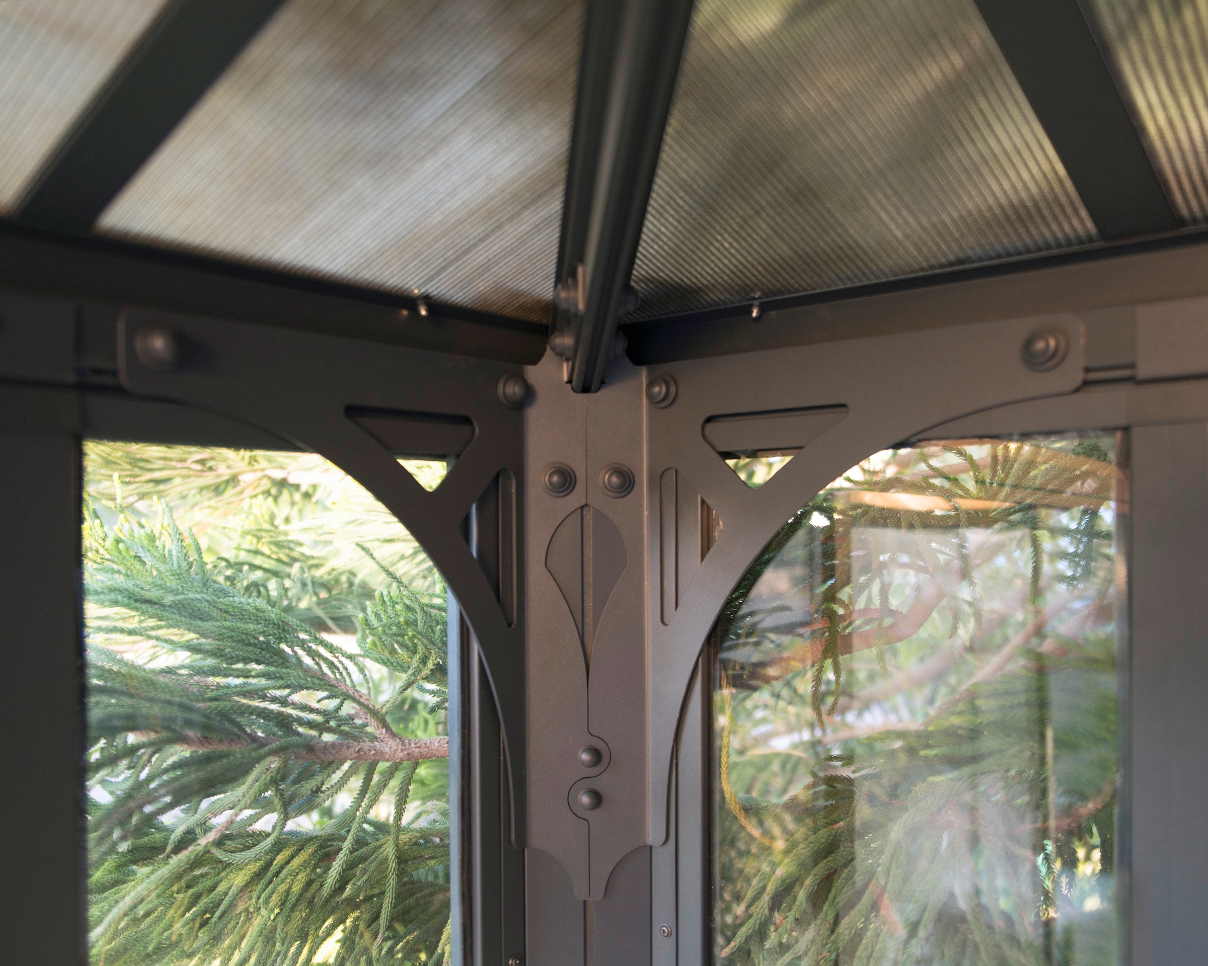 Palram - Canopia Pavillon »Ledro 3600«, (Set), BxT: 360x360 cm