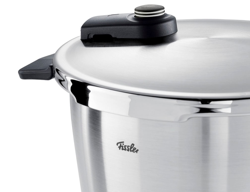 Fissler Schnellkochtopf »Vitaquick® Premium Edelstahl Dampfkochtopf mit Dämpfeinsatz« 3 Stk. tlg. Edelstahl 18/10