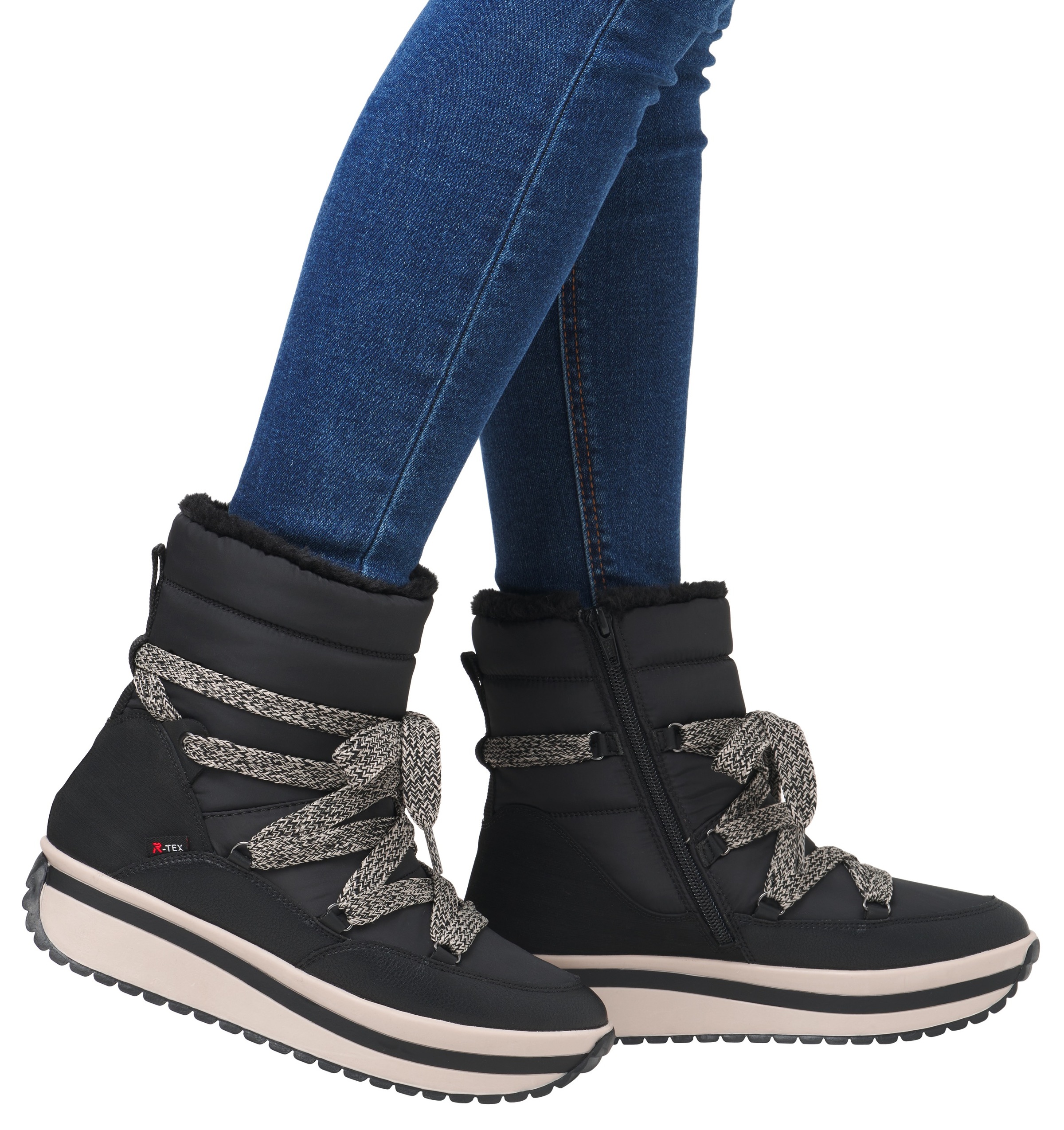 Rieker EVOLUTION Winterboots, Snowboots, Wintertiefel mit wasserabseisender R-TEX-Membran