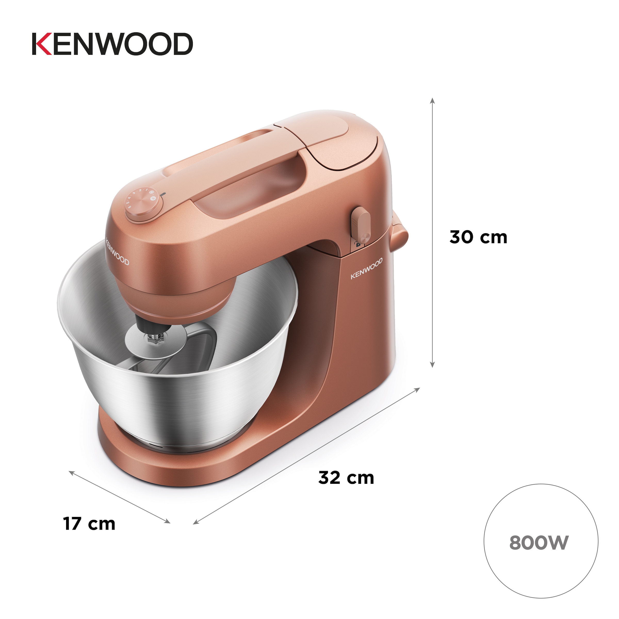 KENWOOD Küchenmaschine »Go KZM35.000RD«