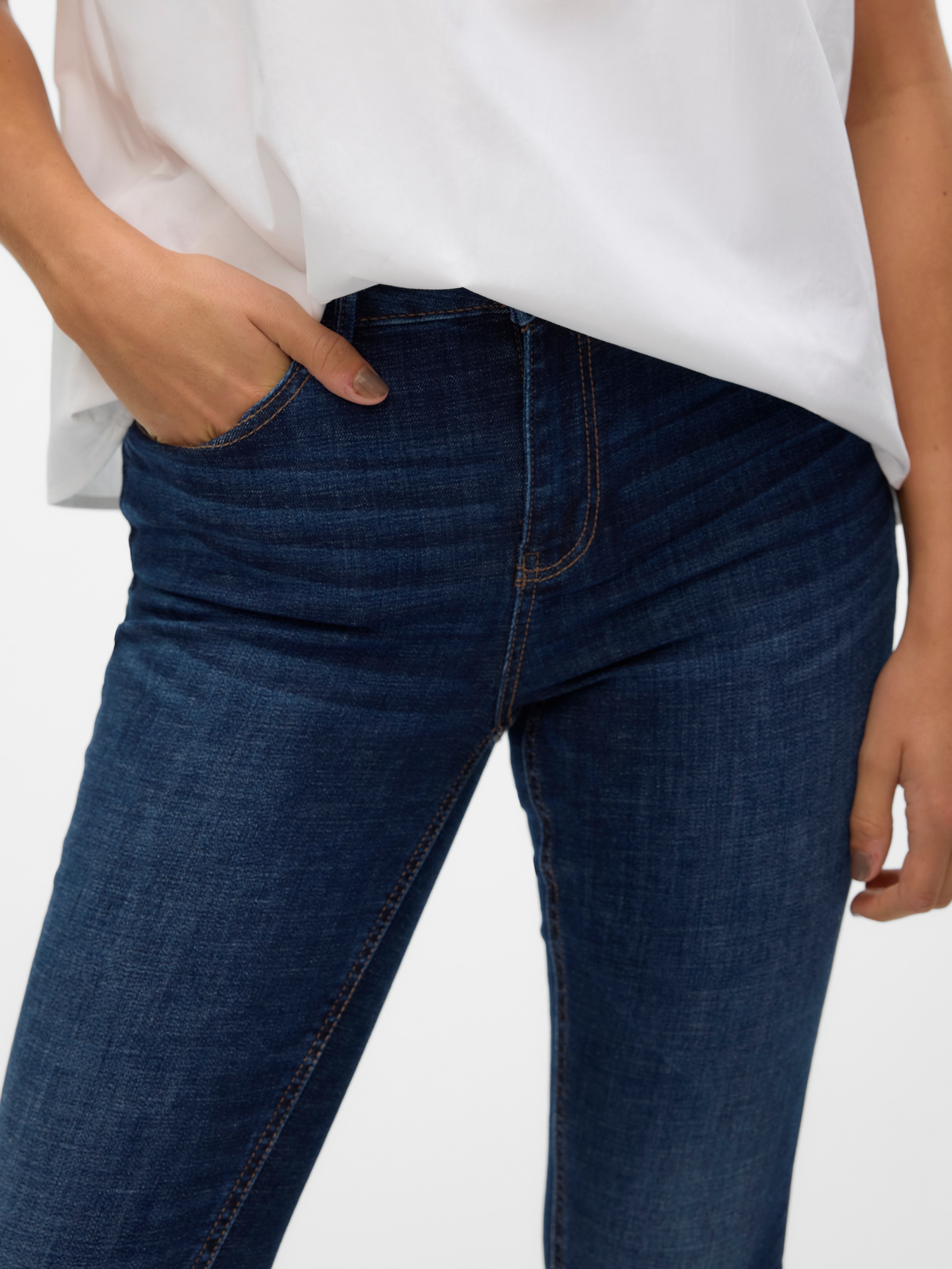 Vero Moda Skinny-fit-Jeans »VMFLASH MR SKINNY JEANS LI3303 GA NOOS«